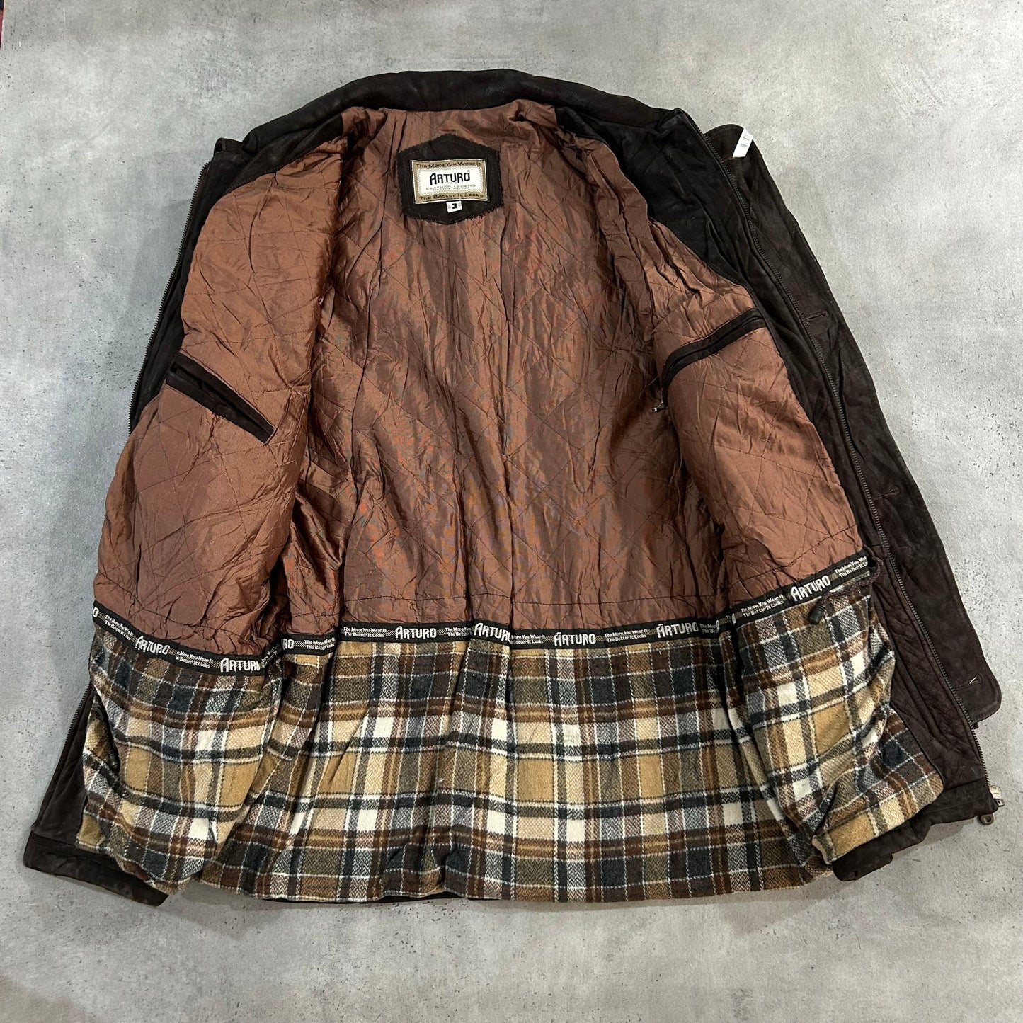 Vintage 70s-90s Retro Mid-Length Leather Jackets