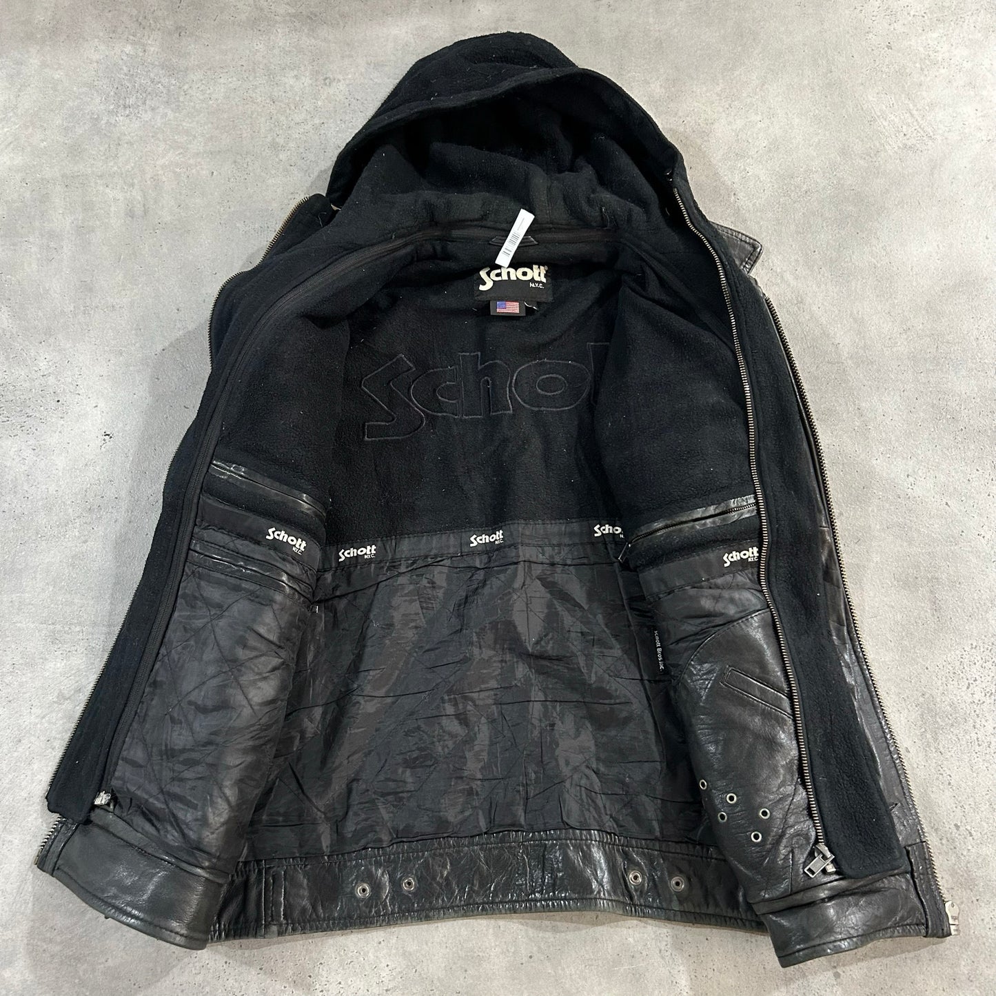 Vintage USA Schott Retro Leather Jackets