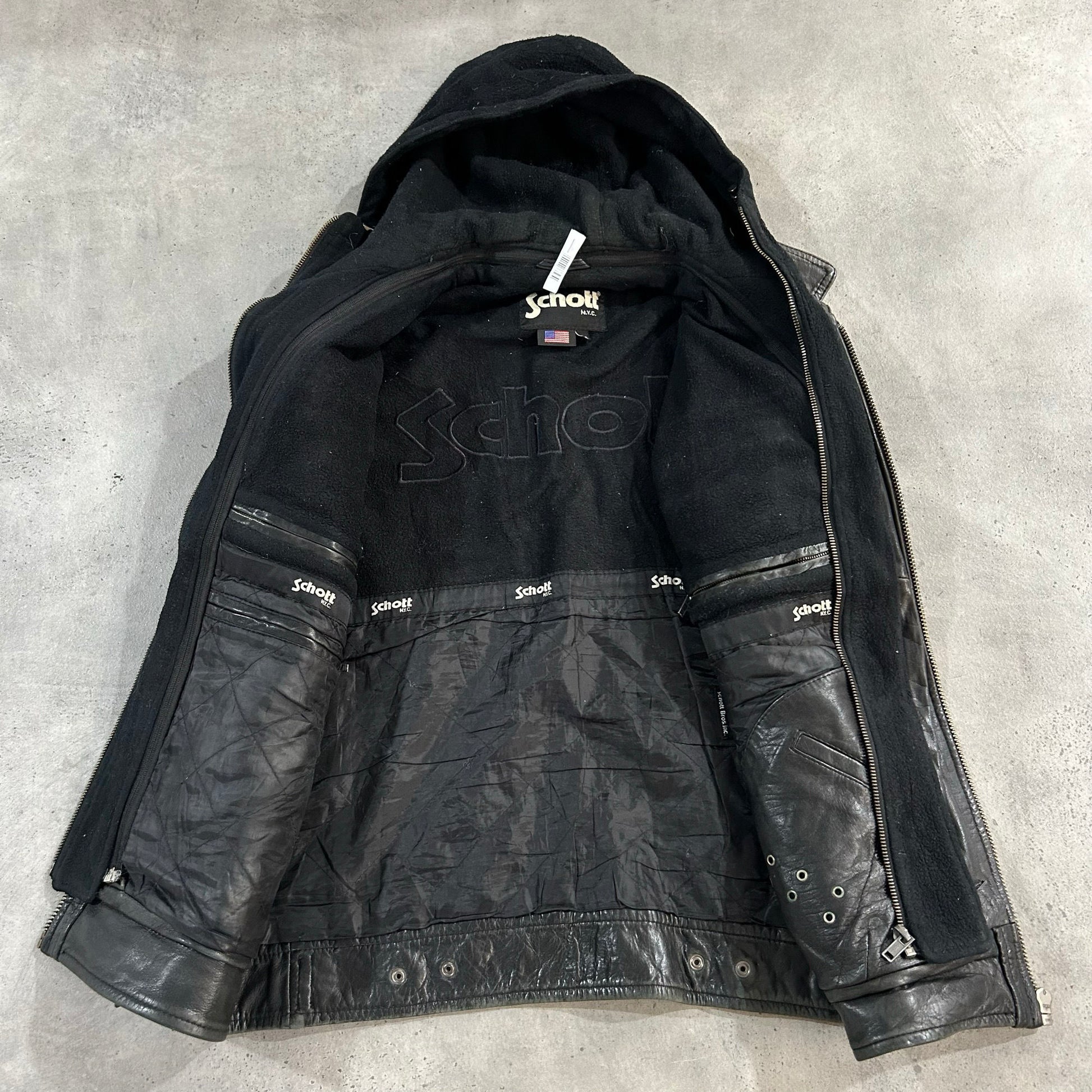 Vintage USA Schott Retro Leather Jackets