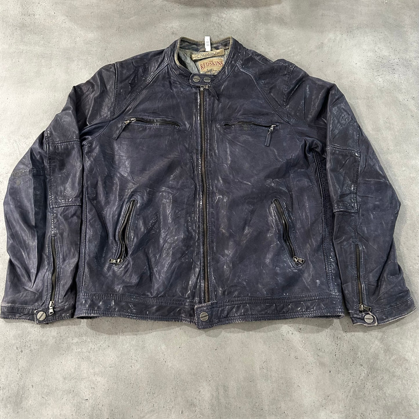 Vintage Redskins Retro Leather Jackets