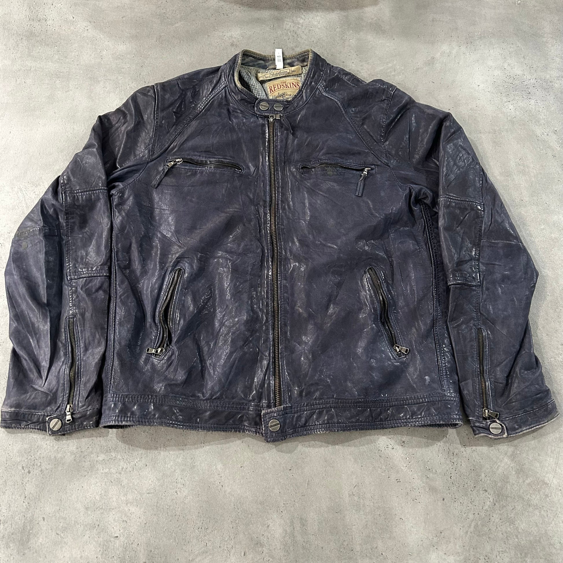 Vintage Redskins Retro Leather Jackets