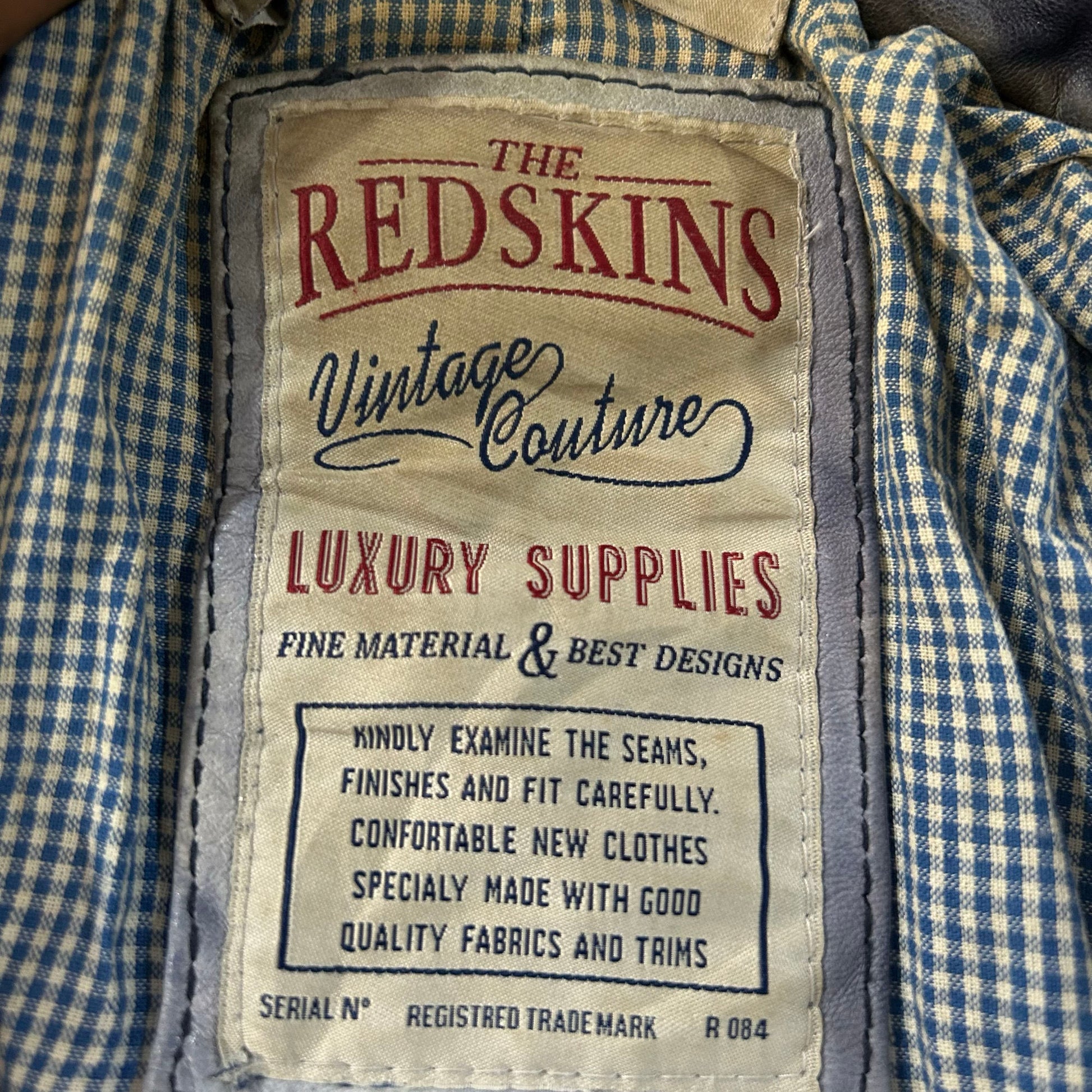 Vintage Redskins Retro Leather Jackets