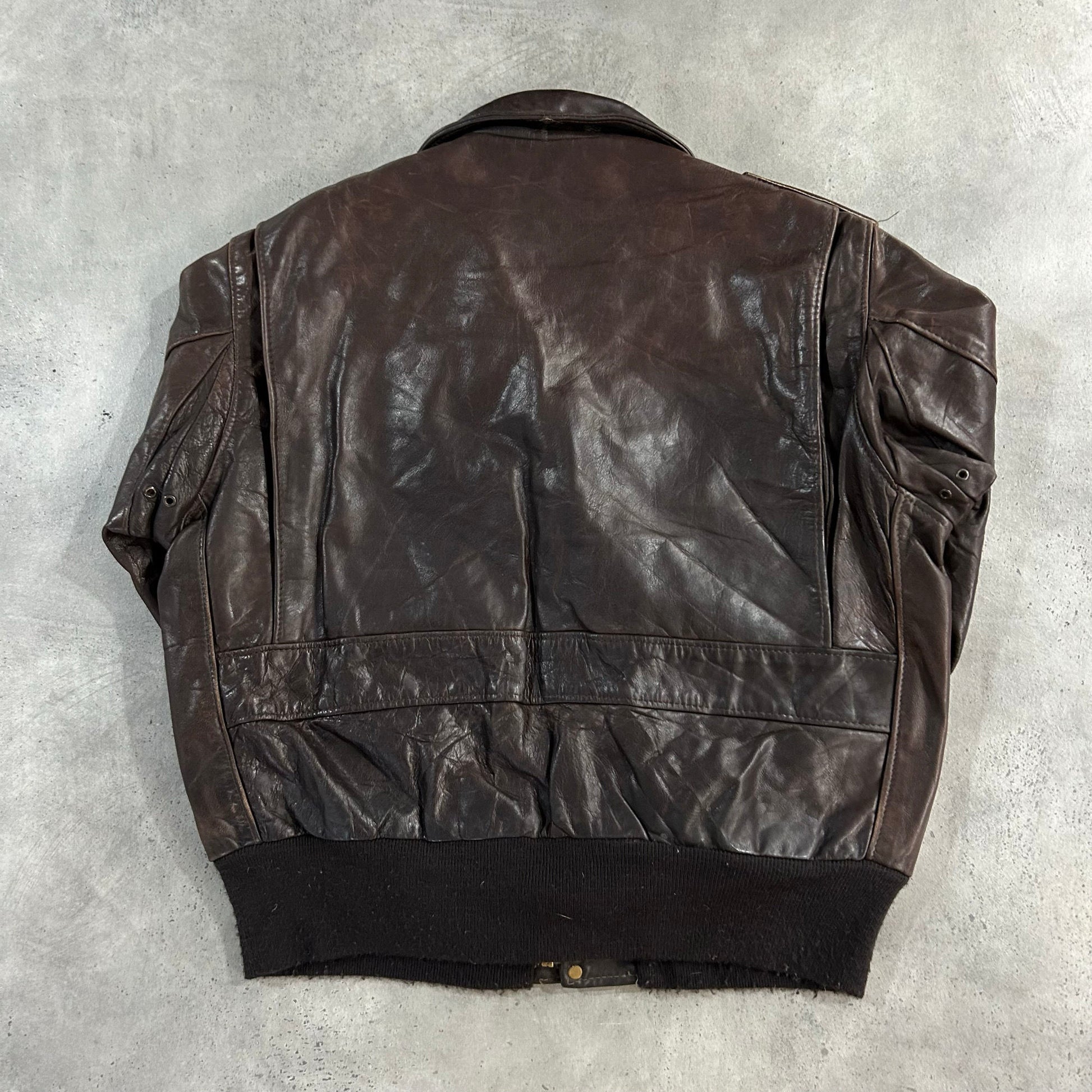 Vintage 70s-90s USA Schott Military A-2 Leather Jackets