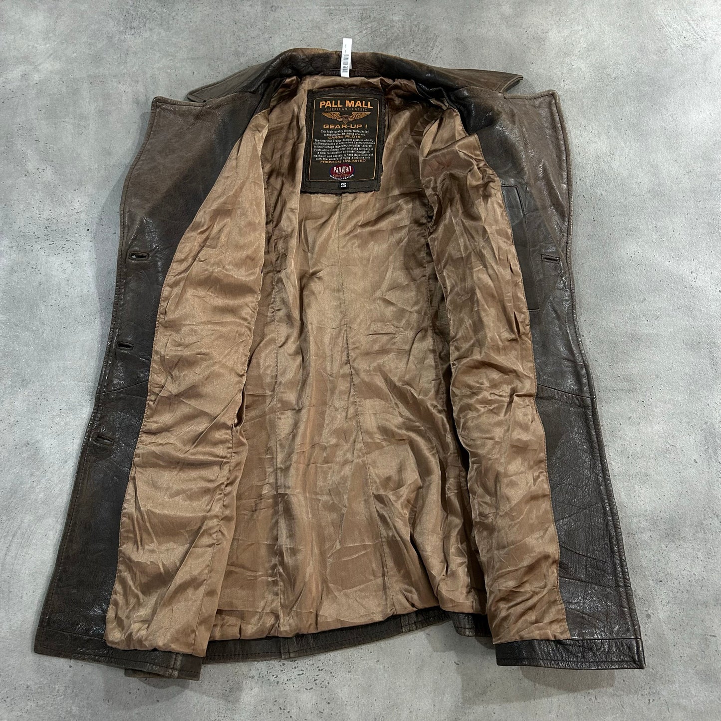 Vintage Retro Mid-Length Leather Jackets
