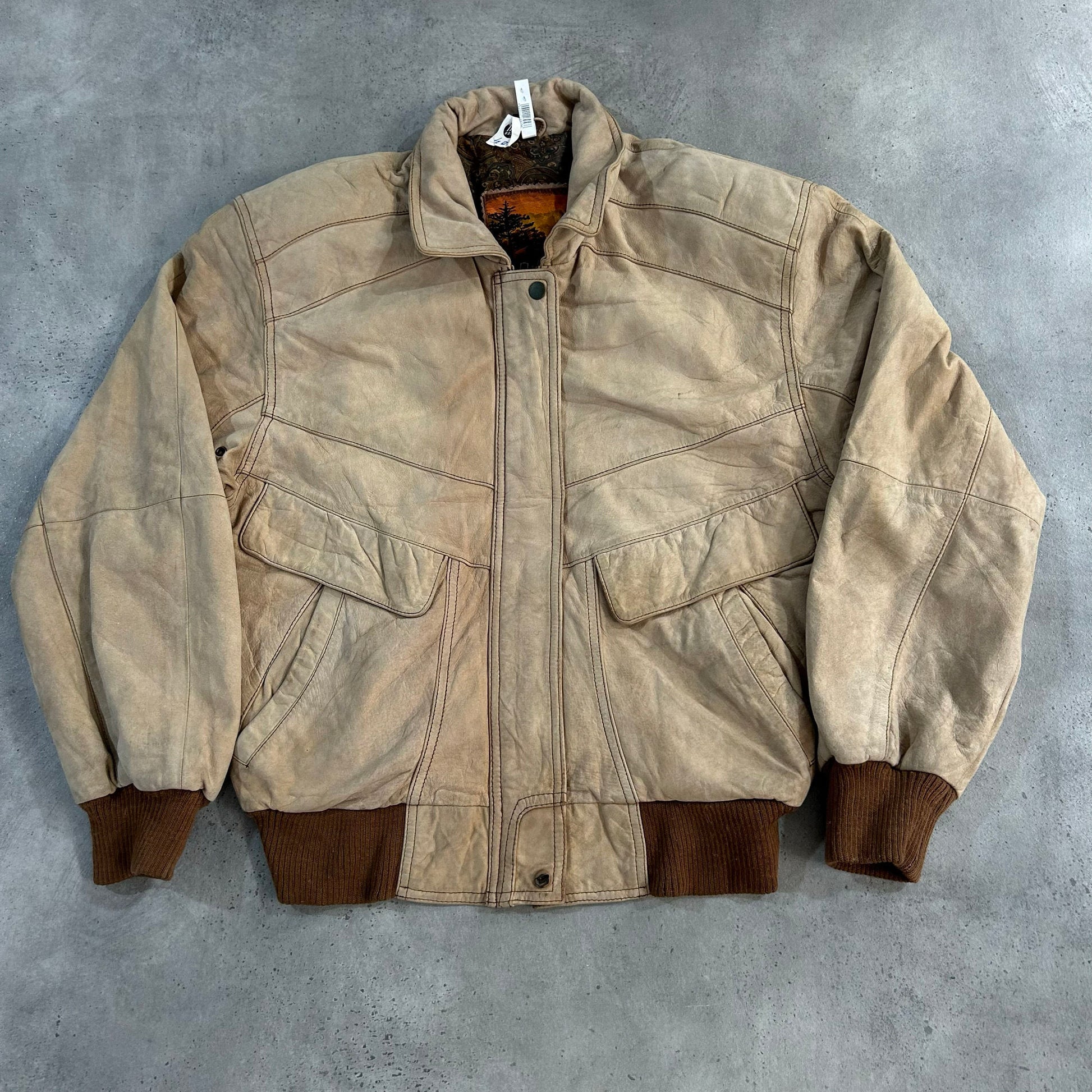 Vintage Retro Flight Leather Jackets