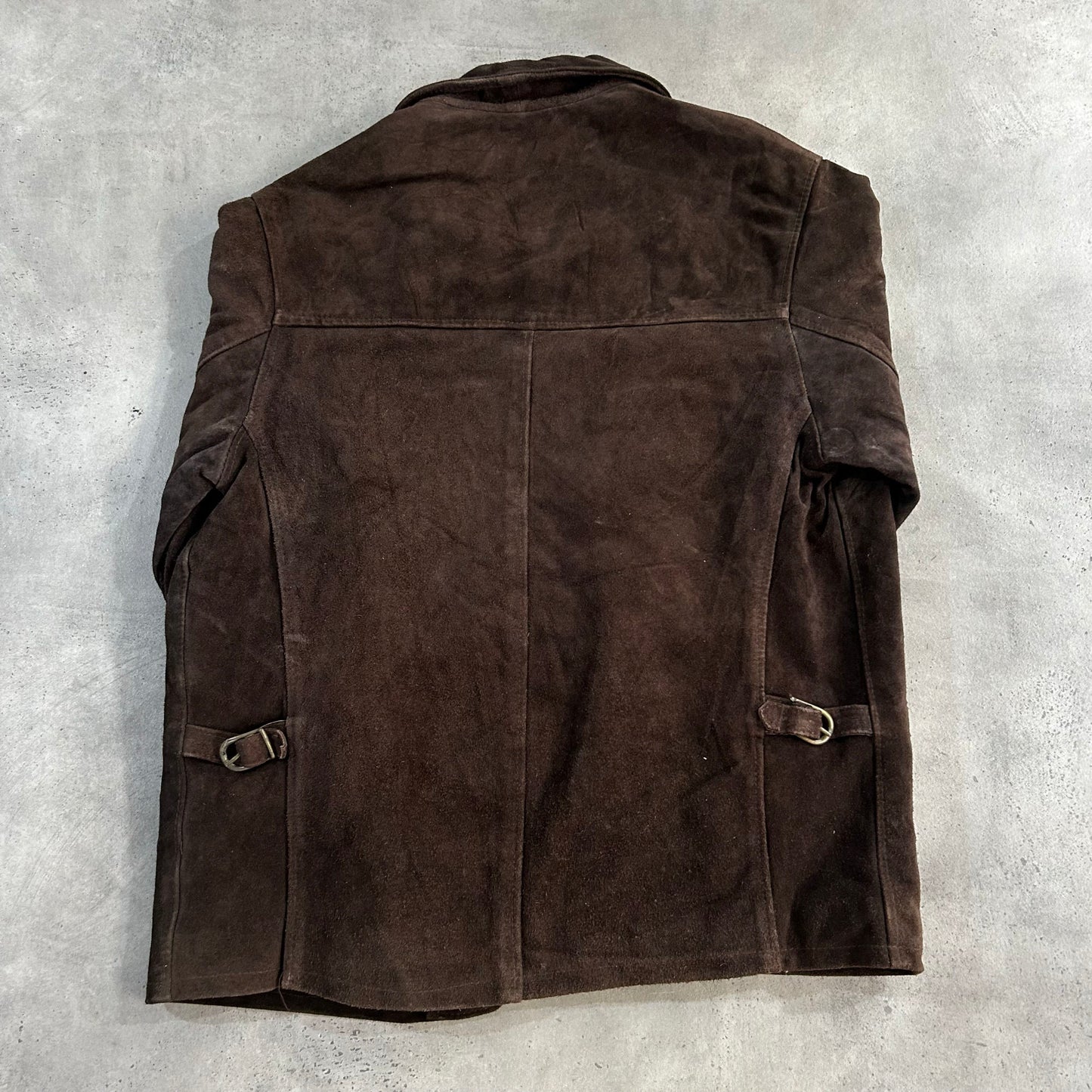 Vintage Retro Mid-Length Leather Jackets