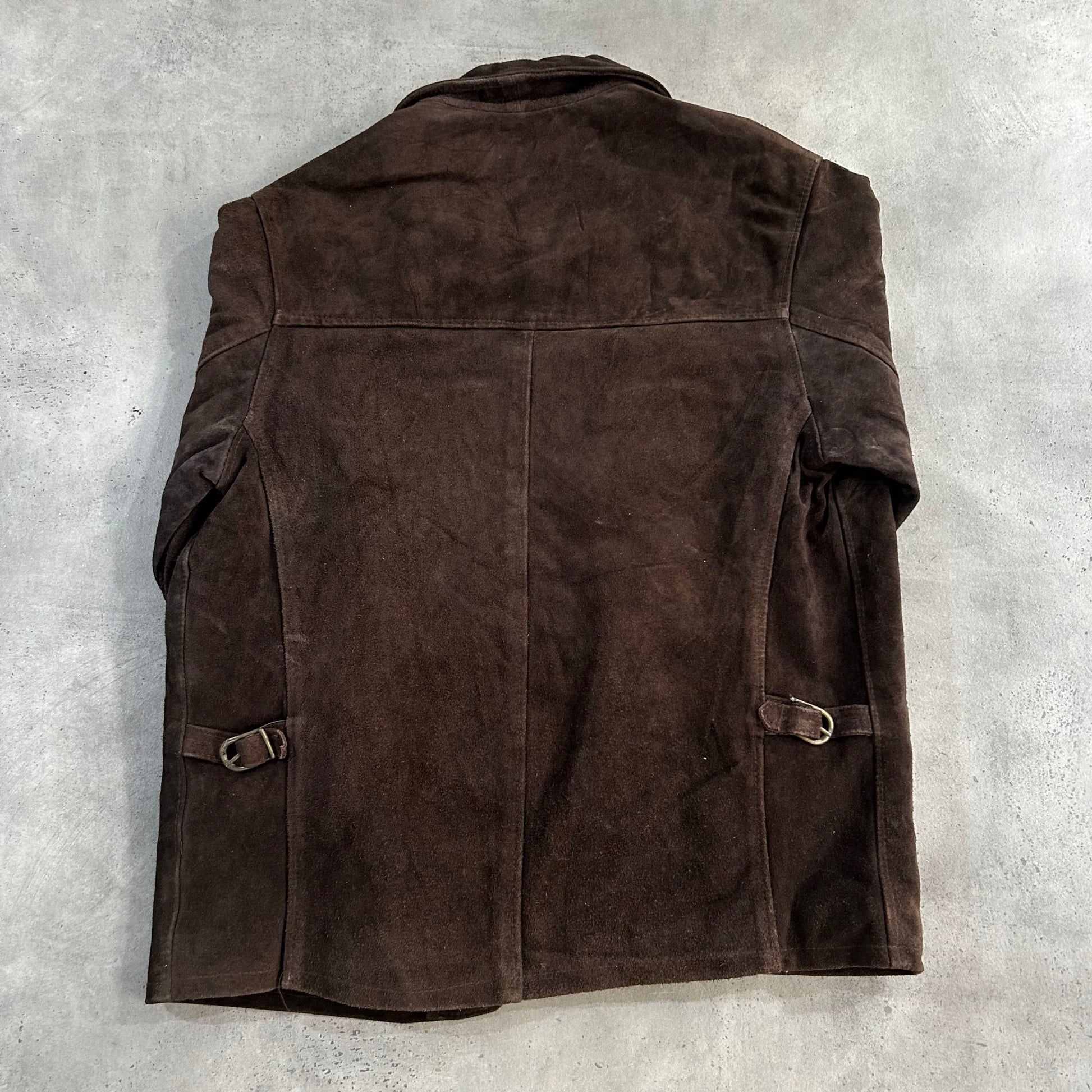 Vintage Retro Mid-Length Leather Jackets