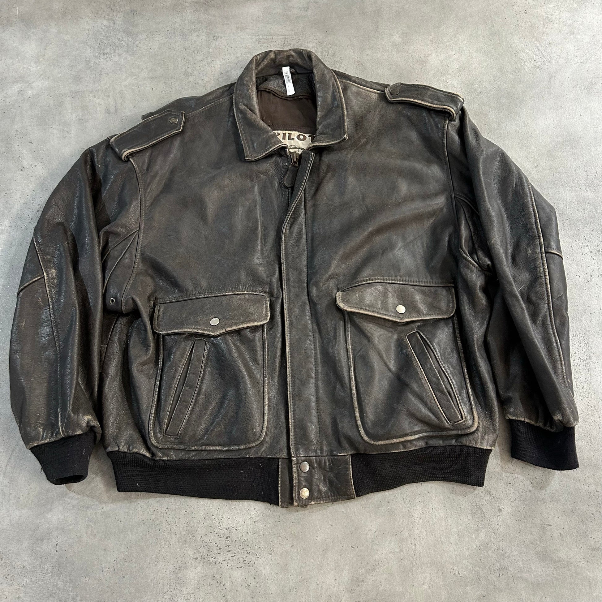 Vintage 70s-90s Military Flight Leather Jackets