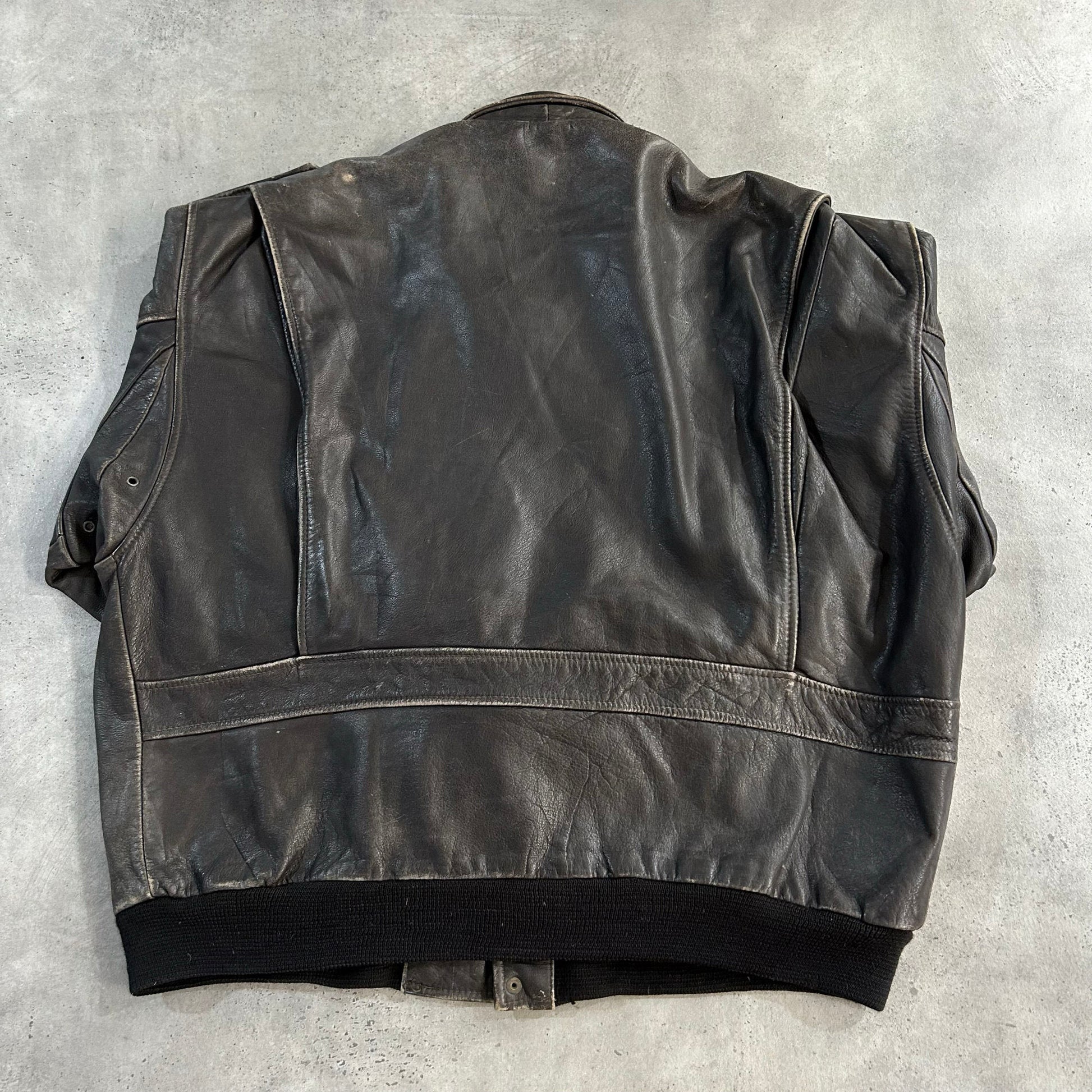 Vintage 70s-90s Military Flight Leather Jackets