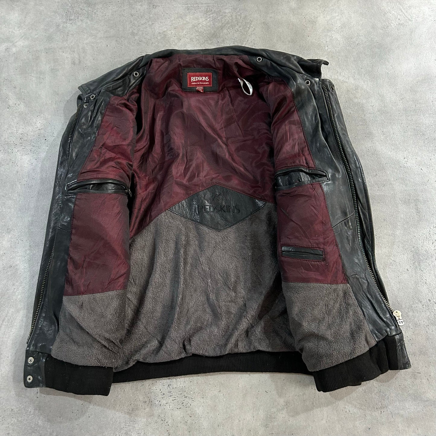 Vintage 70s-90s Redskins Military Flight Leather Jackets