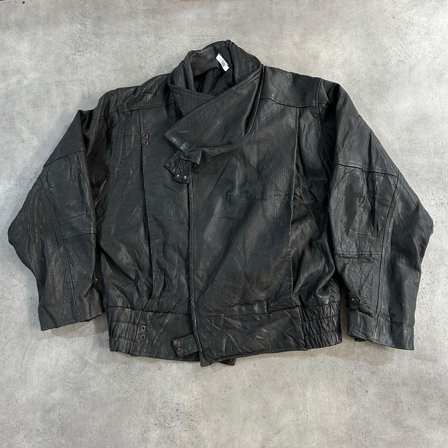 Vintage 70s-90s Retro Double Rider Leather Jackets
