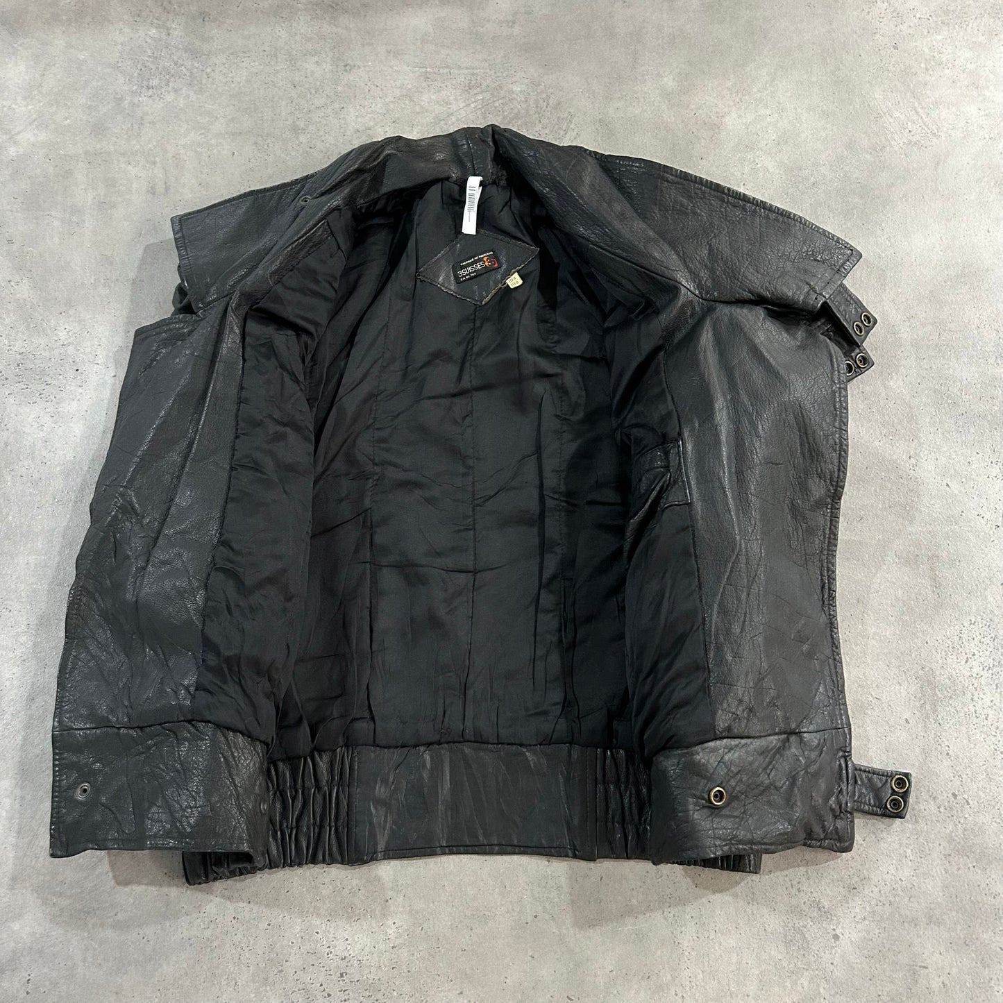 Vintage 70s-90s Retro Double Rider Leather Jackets