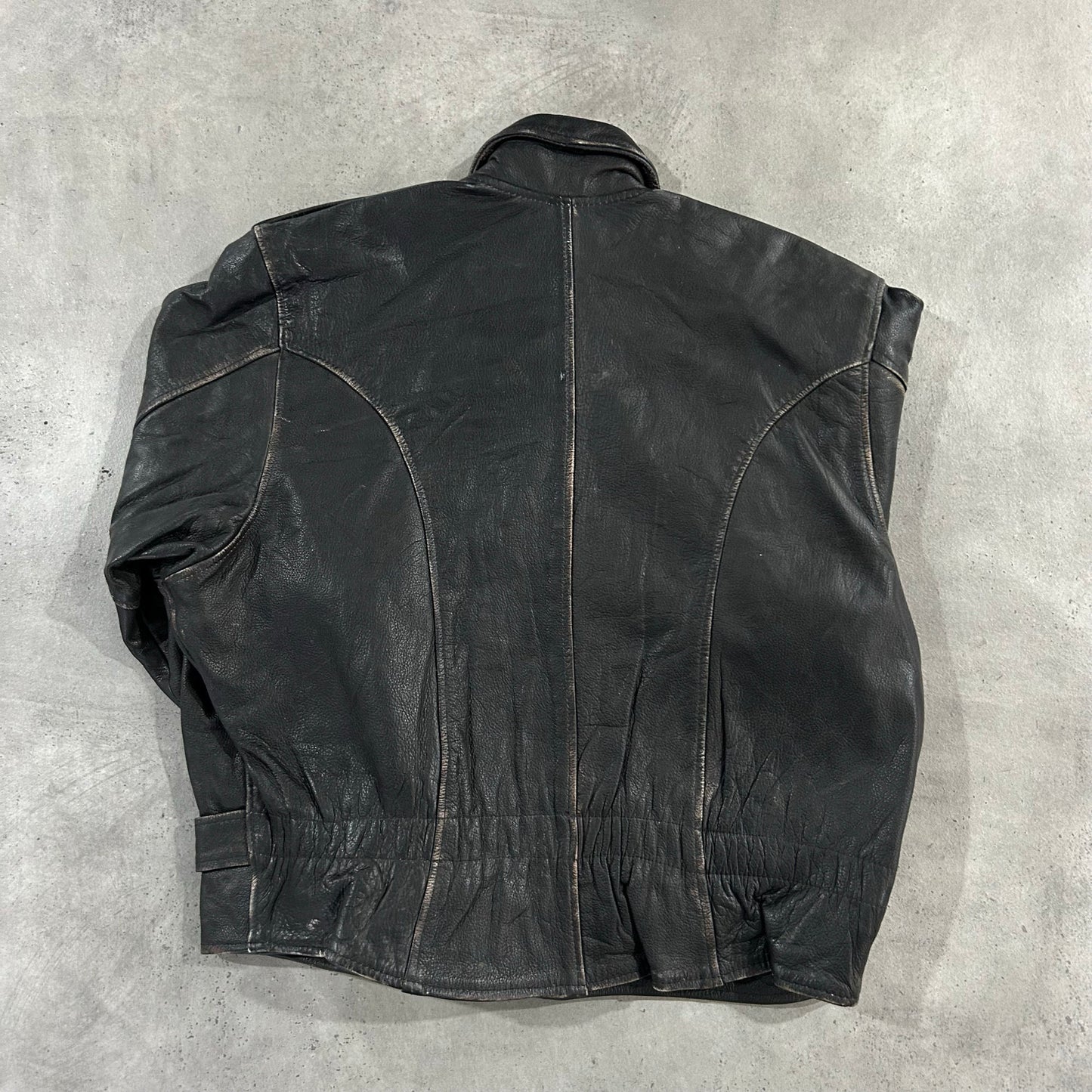 Vintage 70s-90s Germany Double Rider Leather Jackets