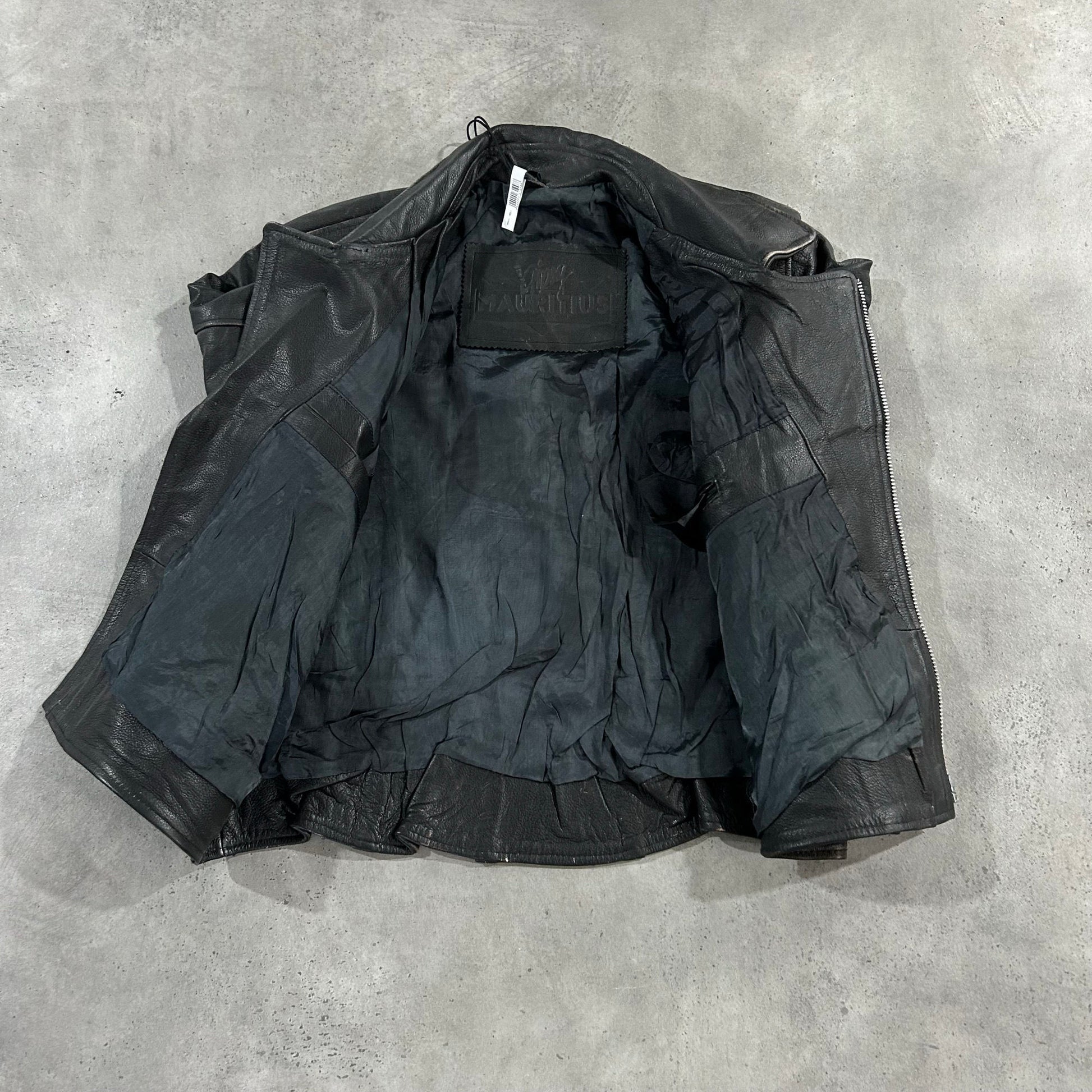 Vintage 70s-90s Germany Double Rider Leather Jackets