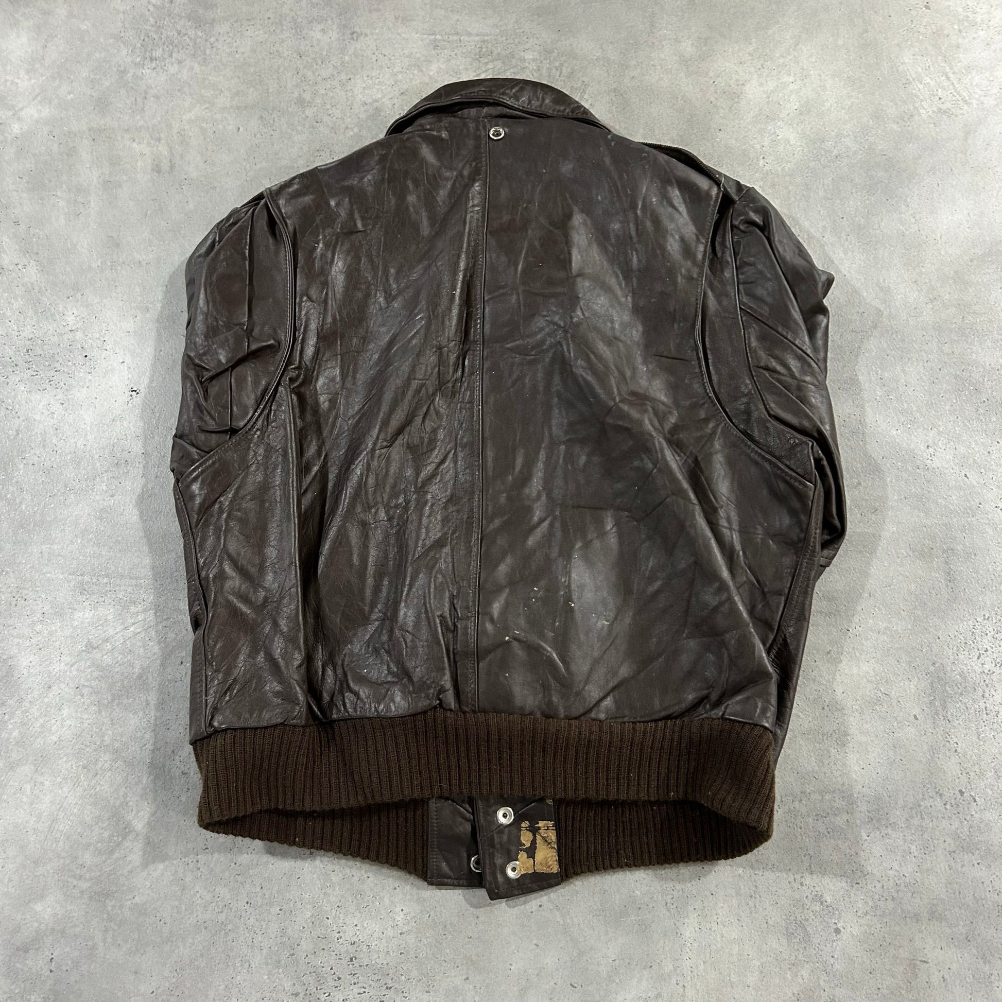 Vintage 70s-90s Military A-2 Leather Jackets