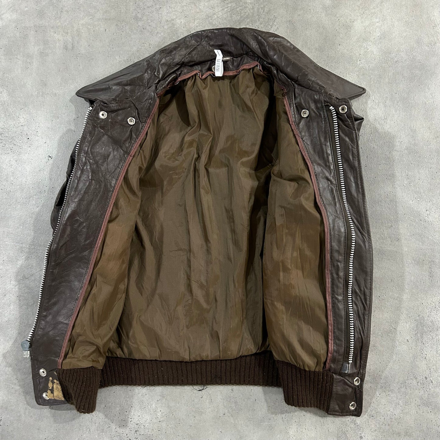 Vintage 70s-90s Military A-2 Leather Jackets