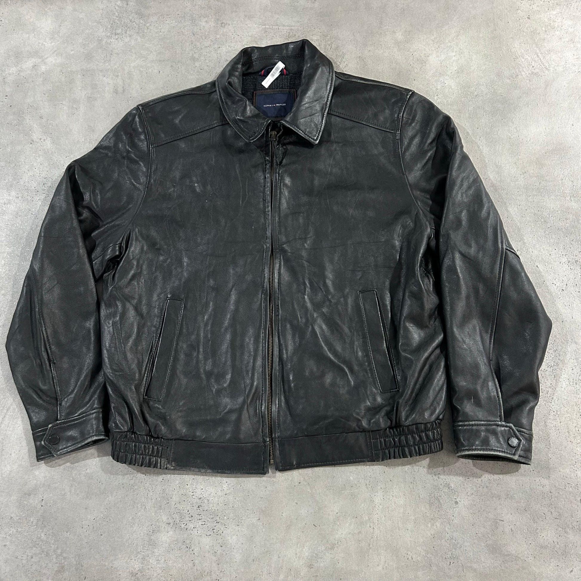 Vintage 70s-90s Tommy Hilfiger Retro Leather Jackets