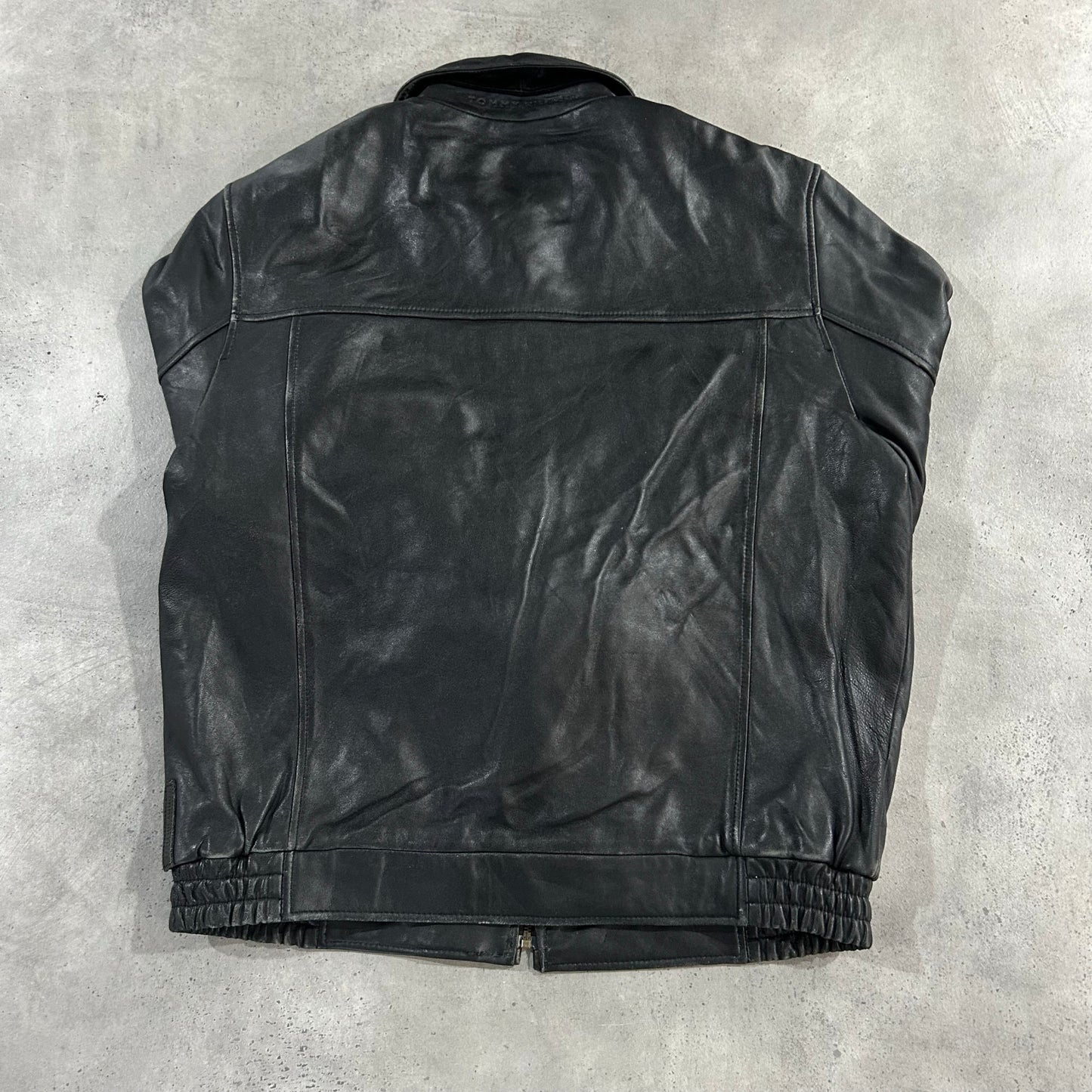 Vintage 70s-90s Tommy Hilfiger Retro Leather Jackets