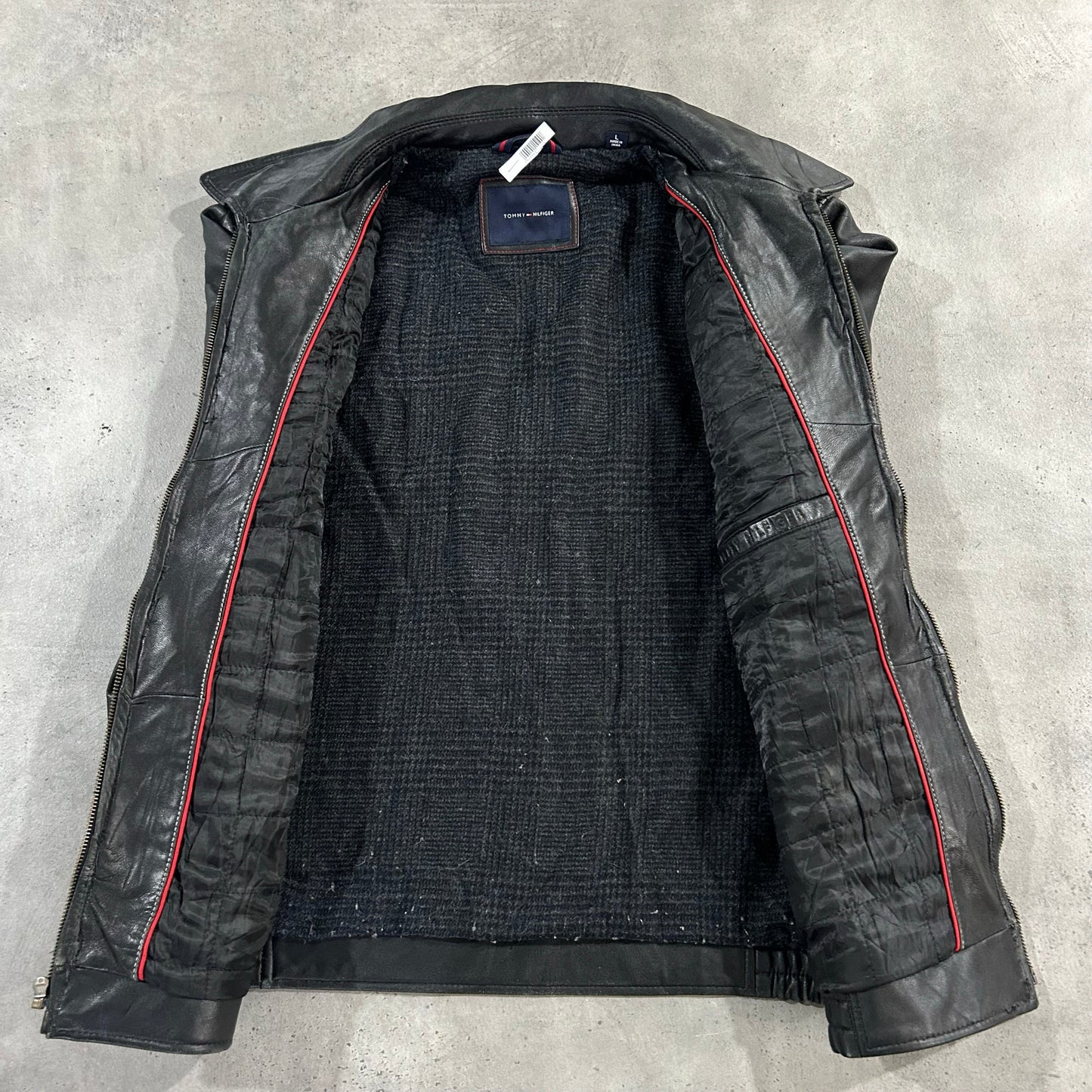 Vintage 70s-90s Tommy Hilfiger Retro Leather Jackets
