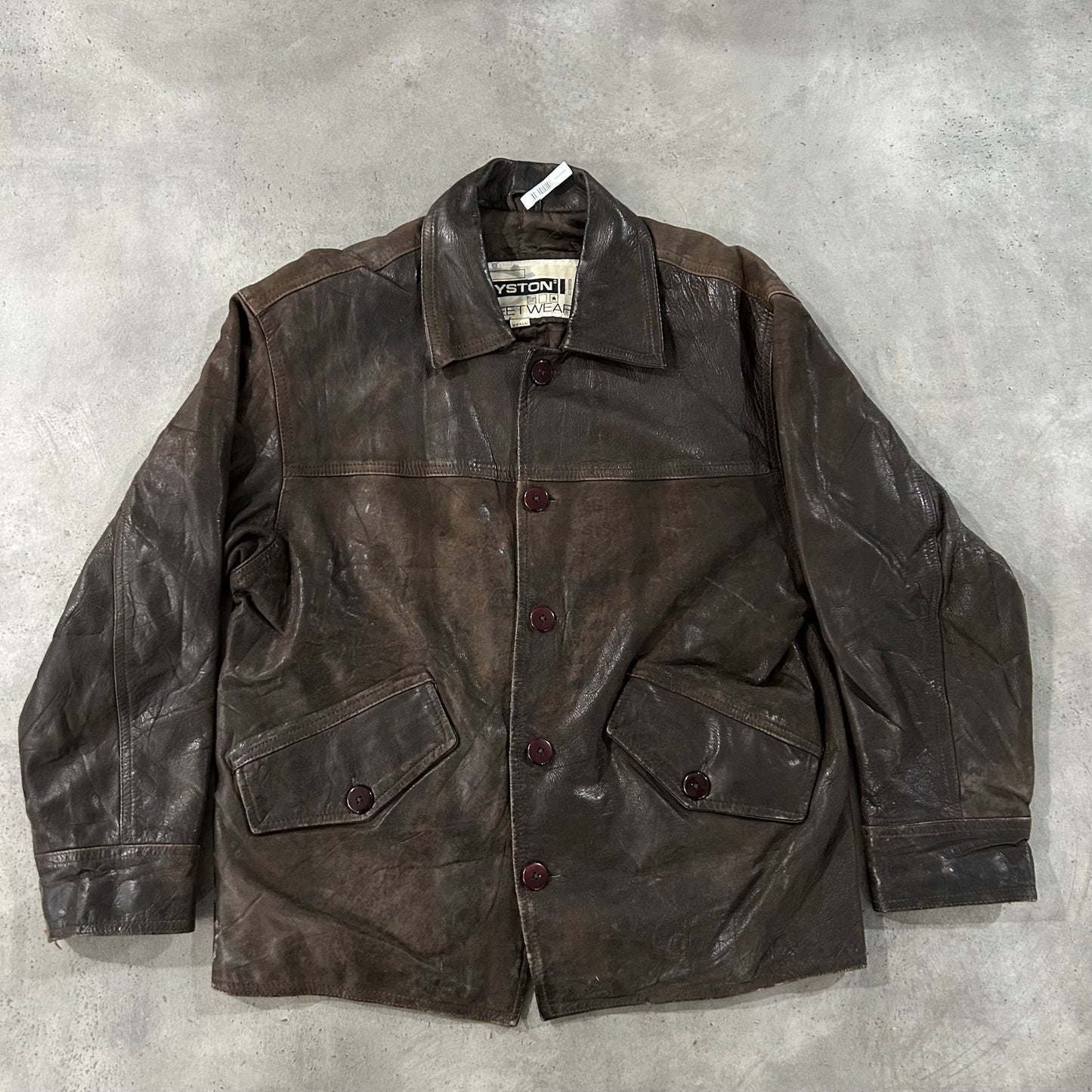 Vintage Mid-Length Leather Jackets