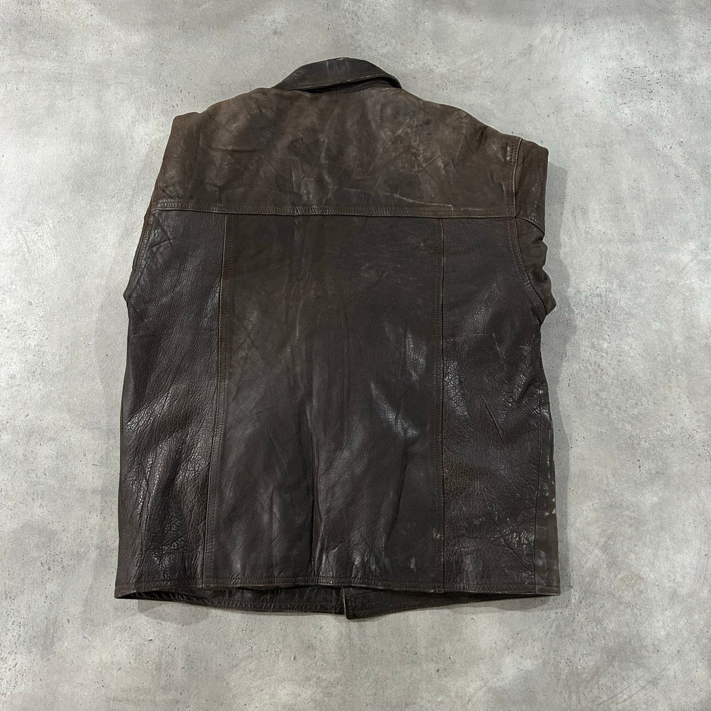 Vintage Mid-Length Leather Jackets