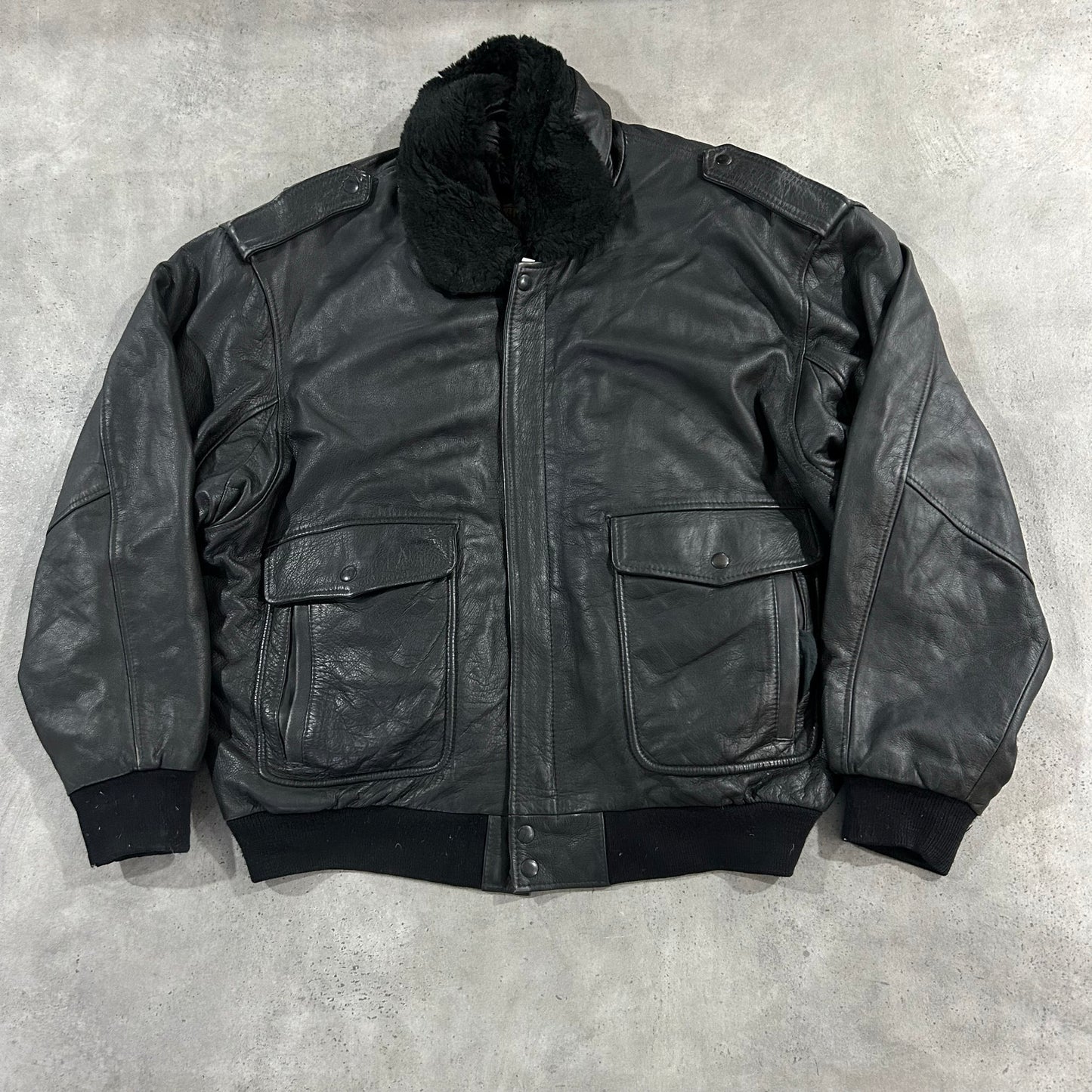 Vintage Military Flight Leather Jackets