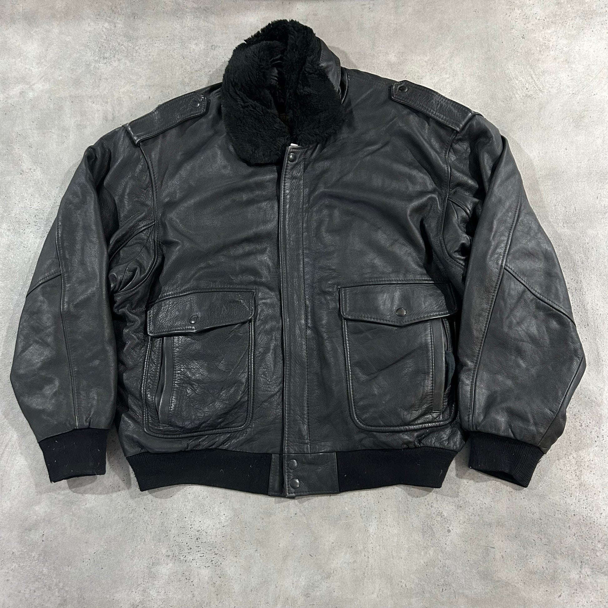 Vintage Military Flight Leather Jackets