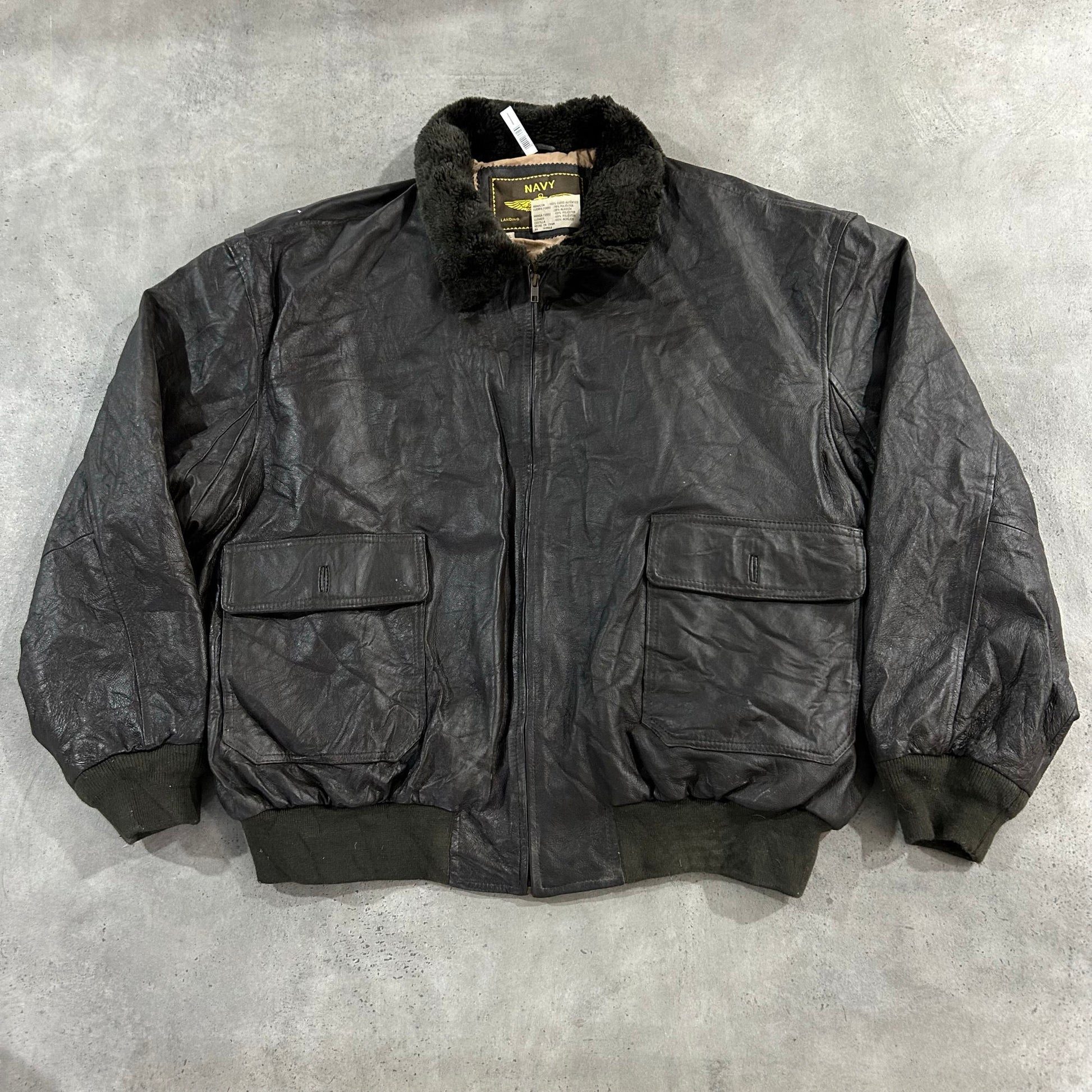 Vintage Military Flight Leather Jackets