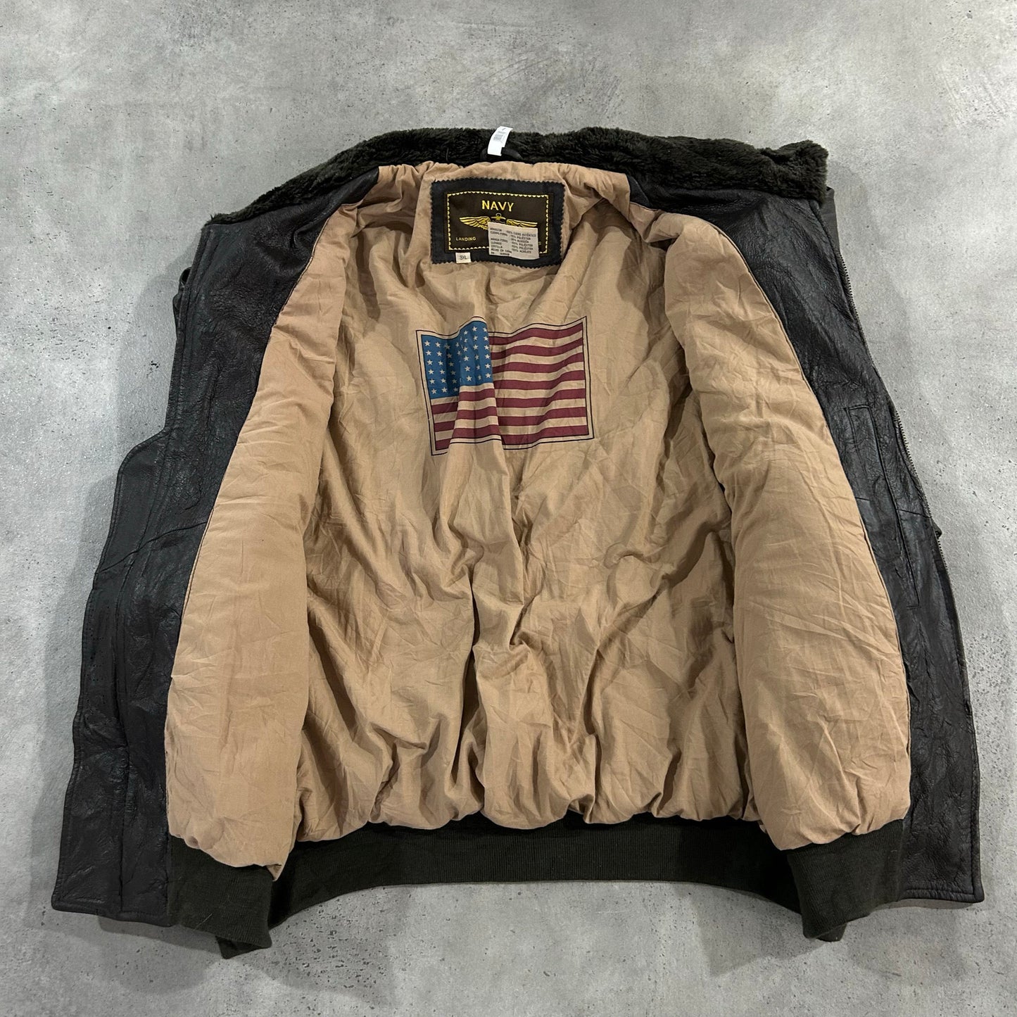 Vintage Military Flight Leather Jackets