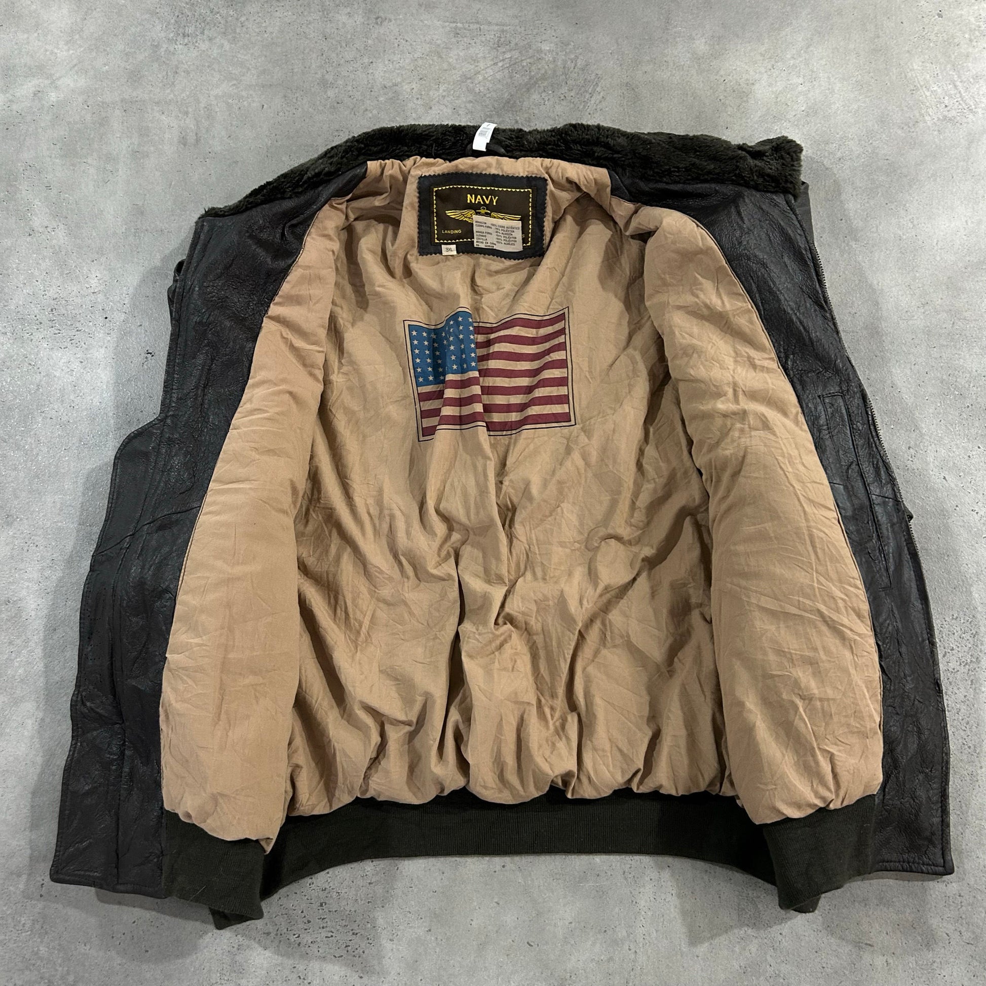 Vintage Military Flight Leather Jackets