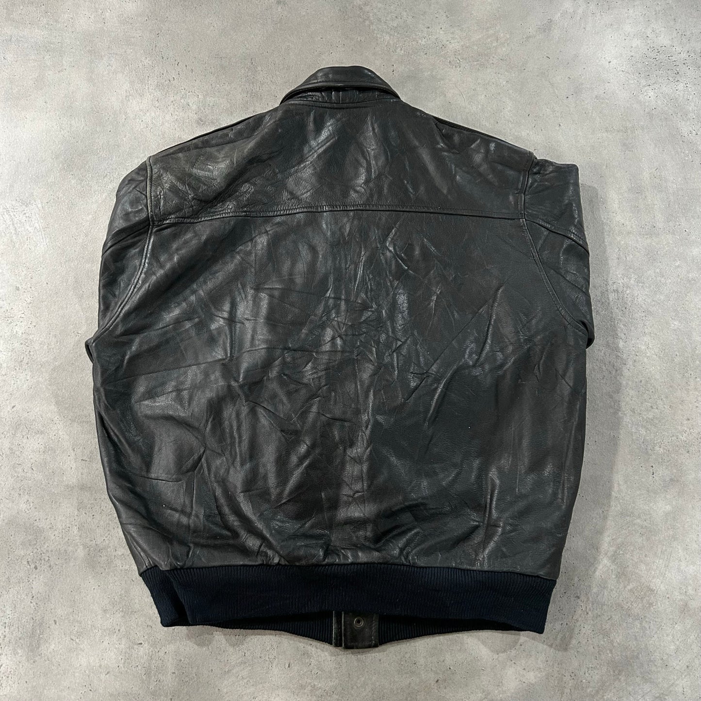 Vintage 70s-90s South Korea Retro Flight Leather Jackets