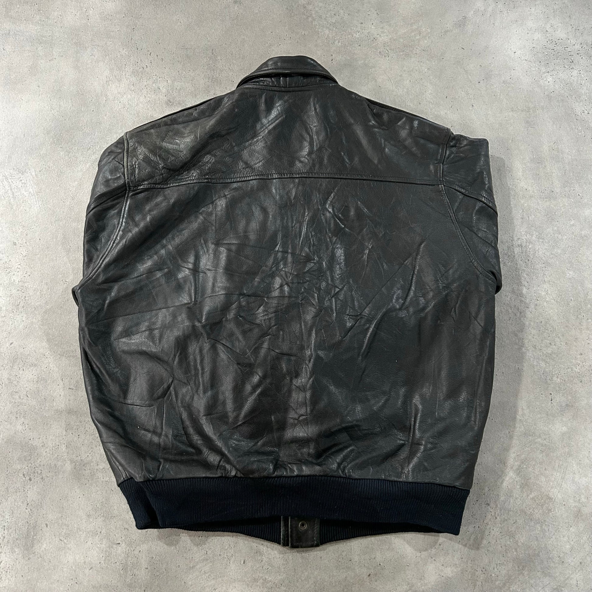 Vintage 70s-90s South Korea Retro Flight Leather Jackets