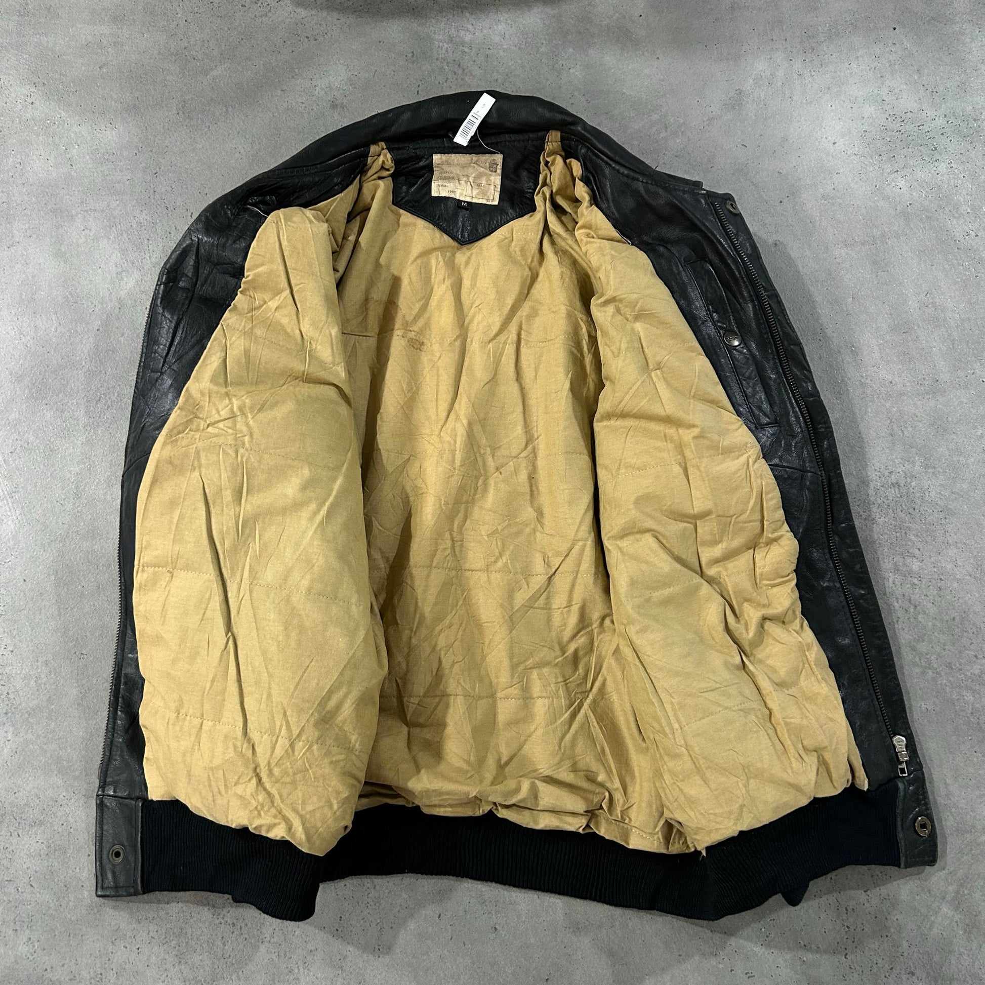 Vintage 70s-90s South Korea Retro Flight Leather Jackets