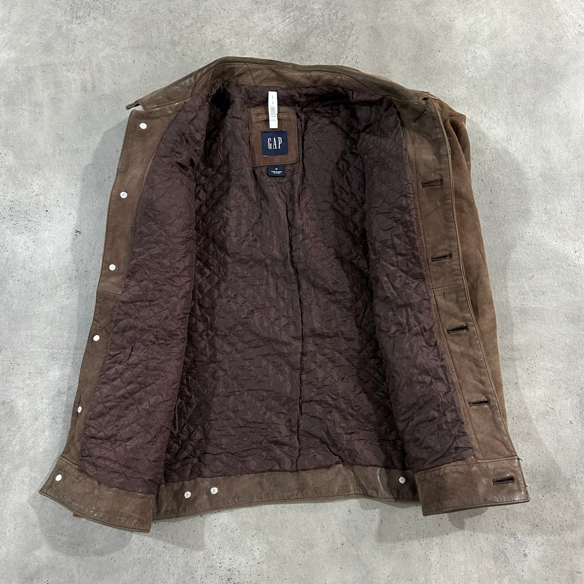 Vintage Gap Retro Leather Jackets
