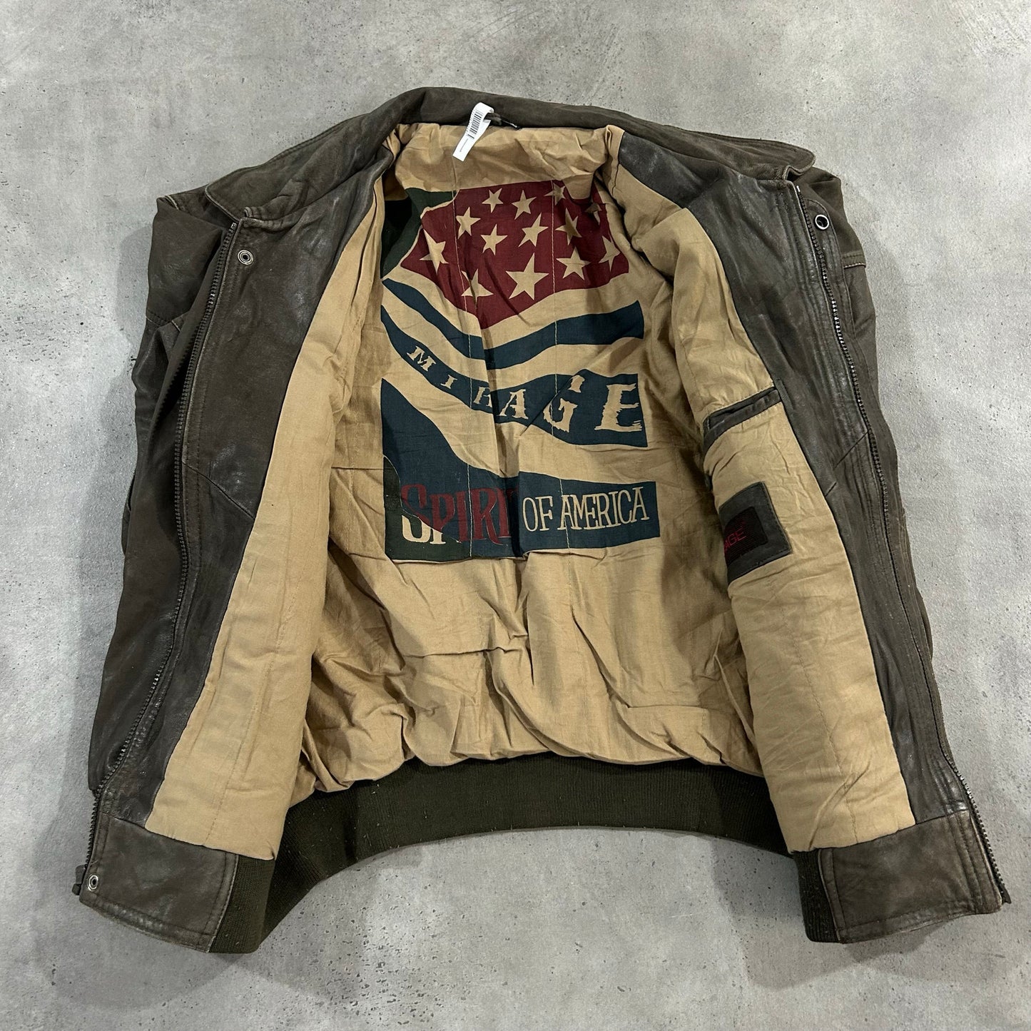 Vintage 70s-90s Military Flight Leather Jackets