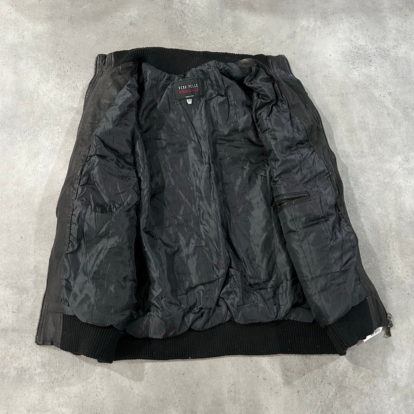 Vintage Italy Retro Flight Leather Jackets