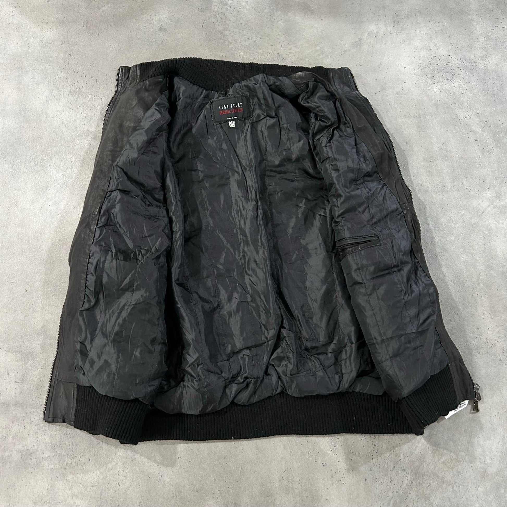 Vintage Italy Retro Flight Leather Jackets