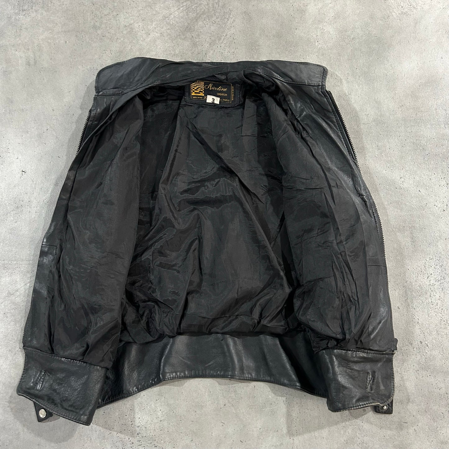 Vintage 70s-90s France Retro Leather Jackets