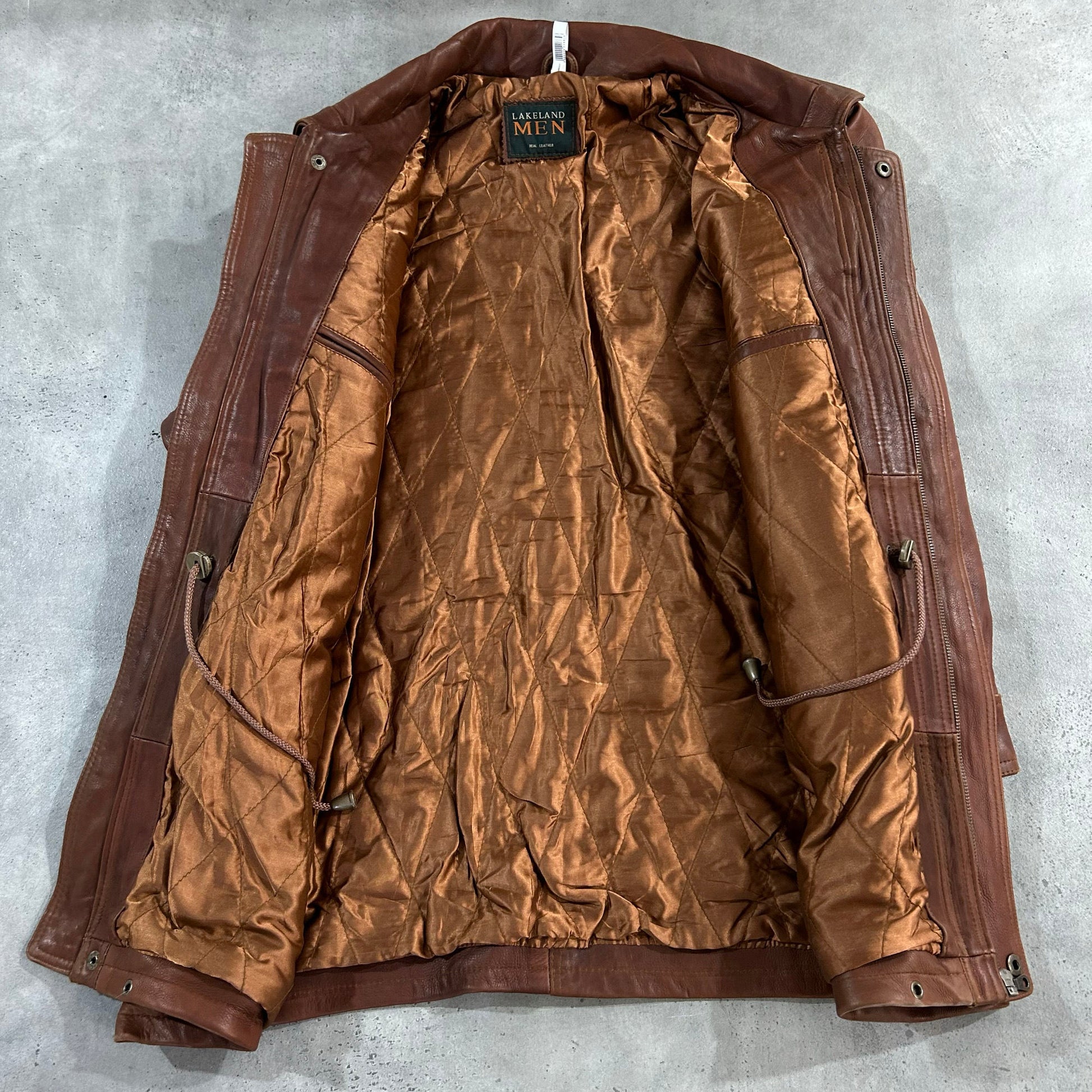 Vintage Retro Mid-Length Leather Jackets
