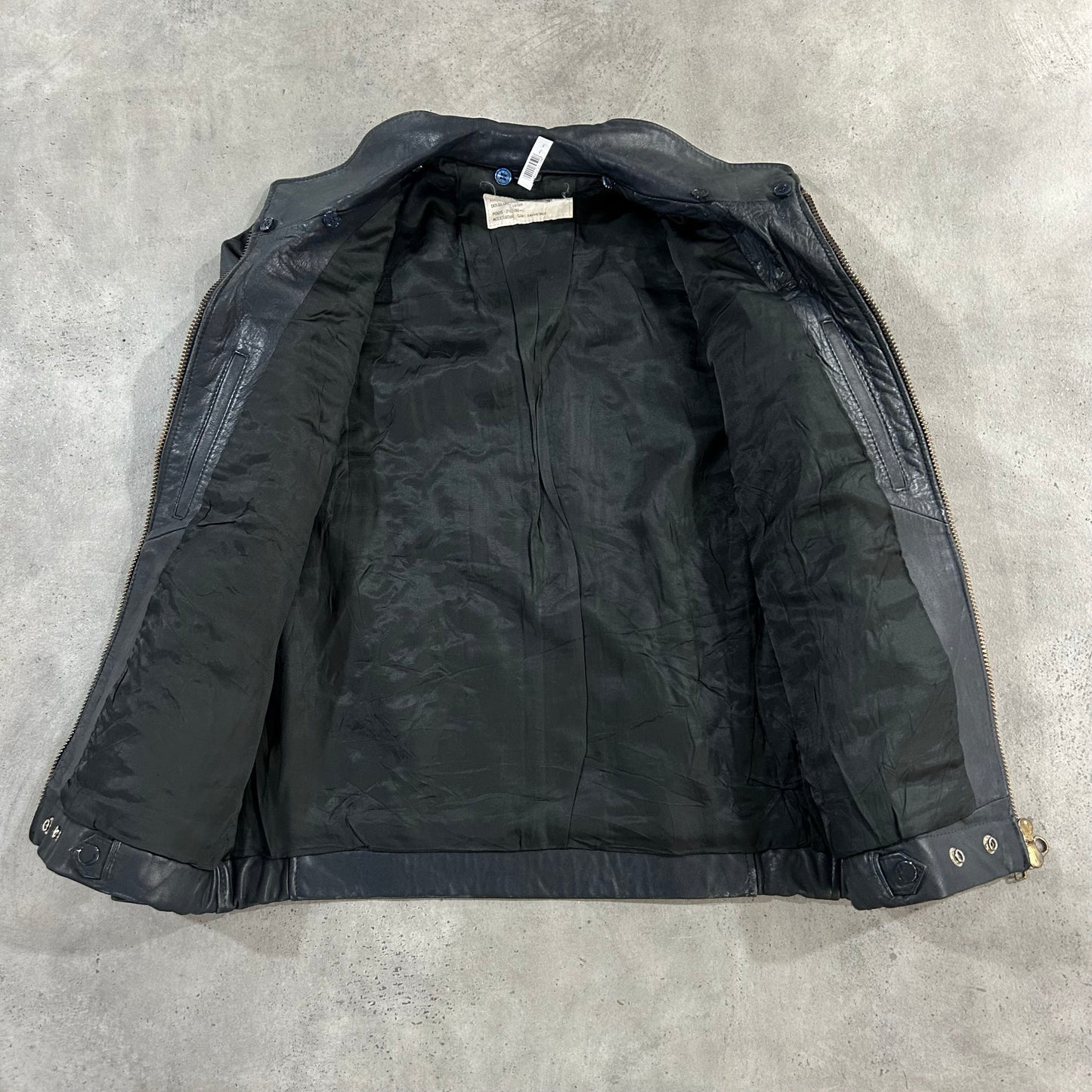 Vintage 70s-90s France Military Flight Leather Jackets