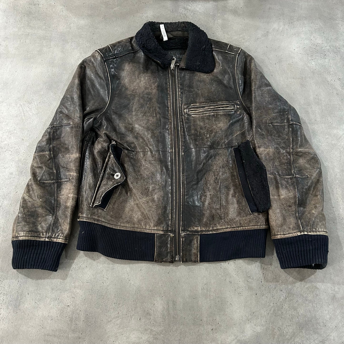 Vintage Gap Retro Flight Leather Jackets