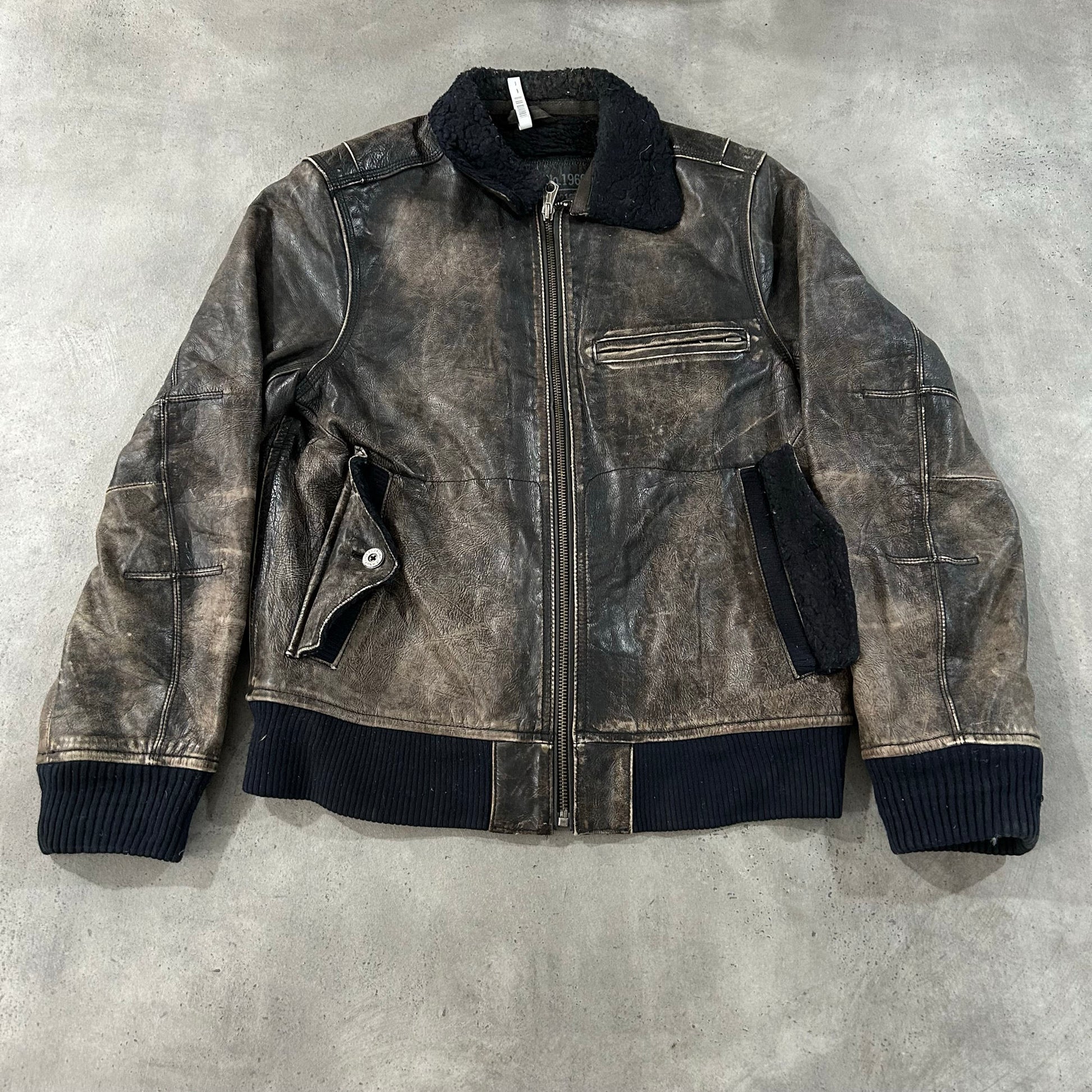 Vintage Gap Retro Flight Leather Jackets