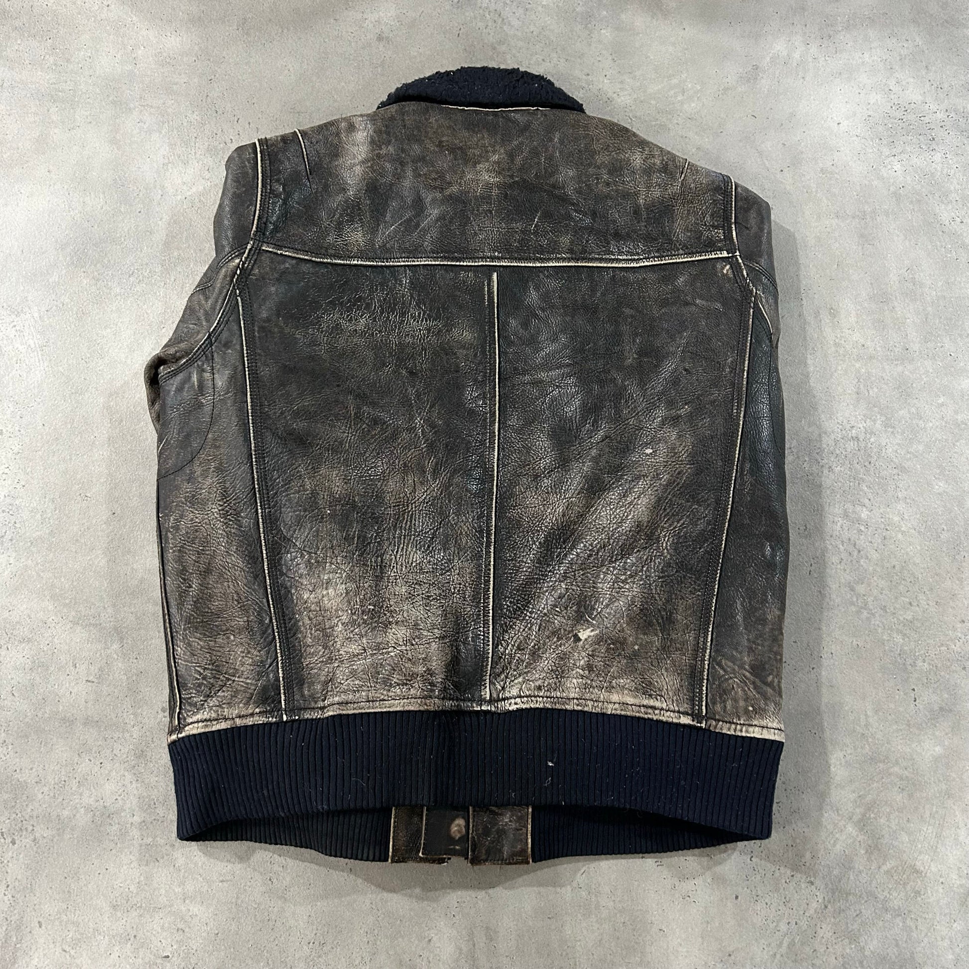 Vintage Gap Retro Flight Leather Jackets