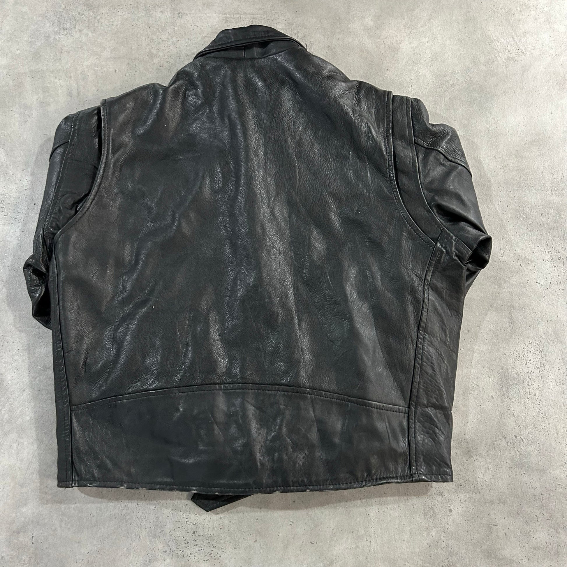 Vintage 70s-90s Germany Double Rider Leather Jackets