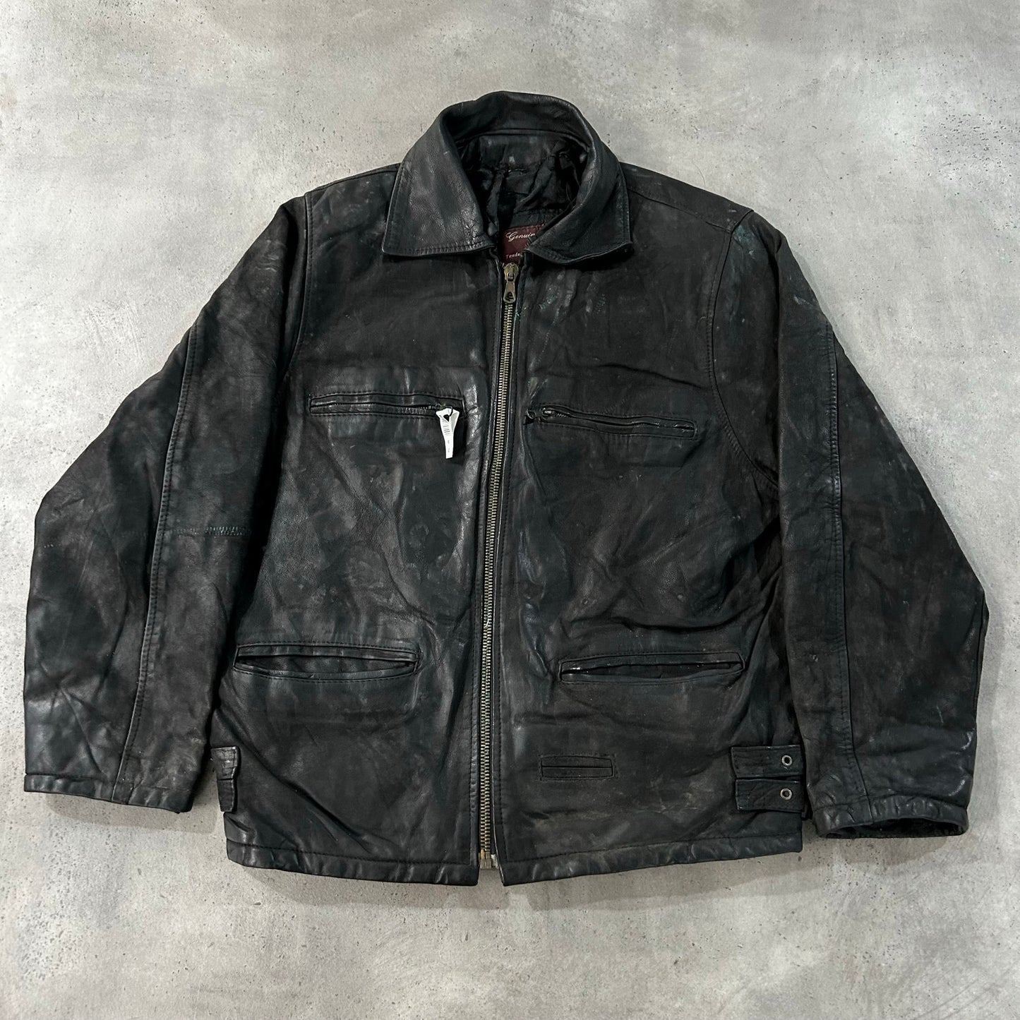 Vintage 70s-90s Italy Retro Leather Jackets