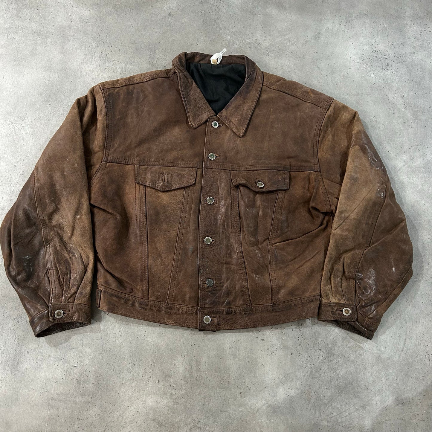 Vintage Workwear Leather Jackets
