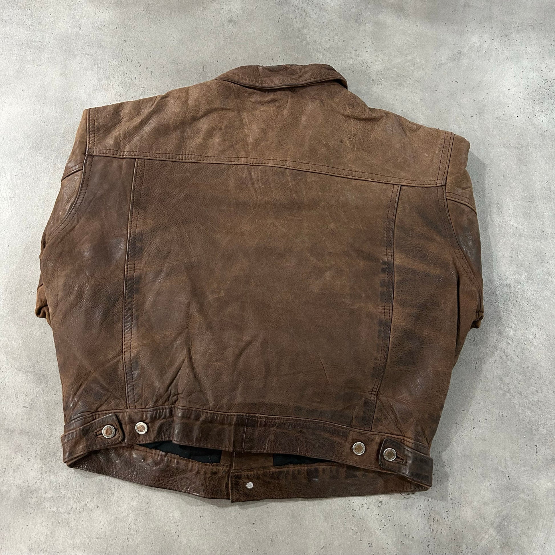 Vintage Workwear Leather Jackets
