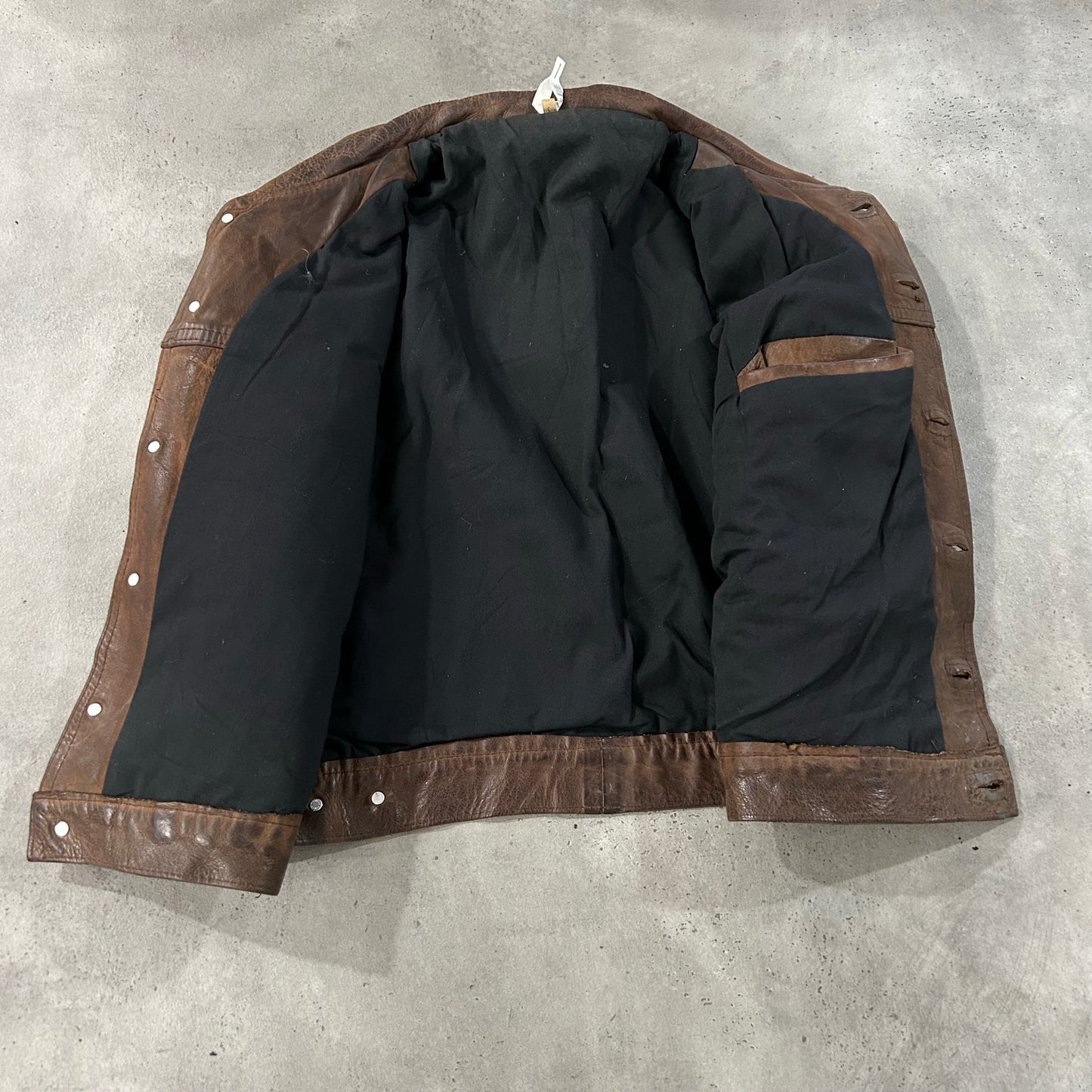 Vintage Workwear Leather Jackets