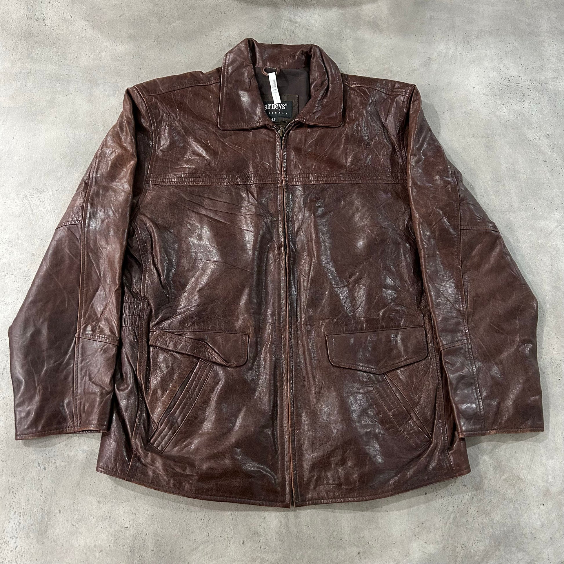 Vintage Mid-Length Leather Jackets