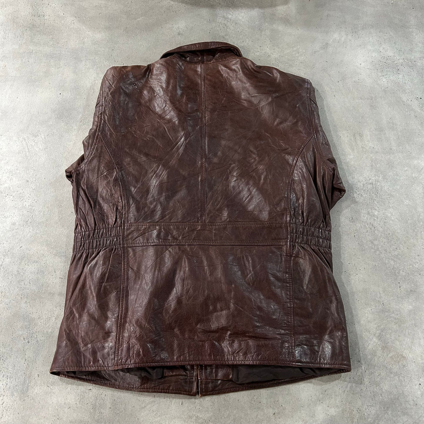 Vintage Mid-Length Leather Jackets